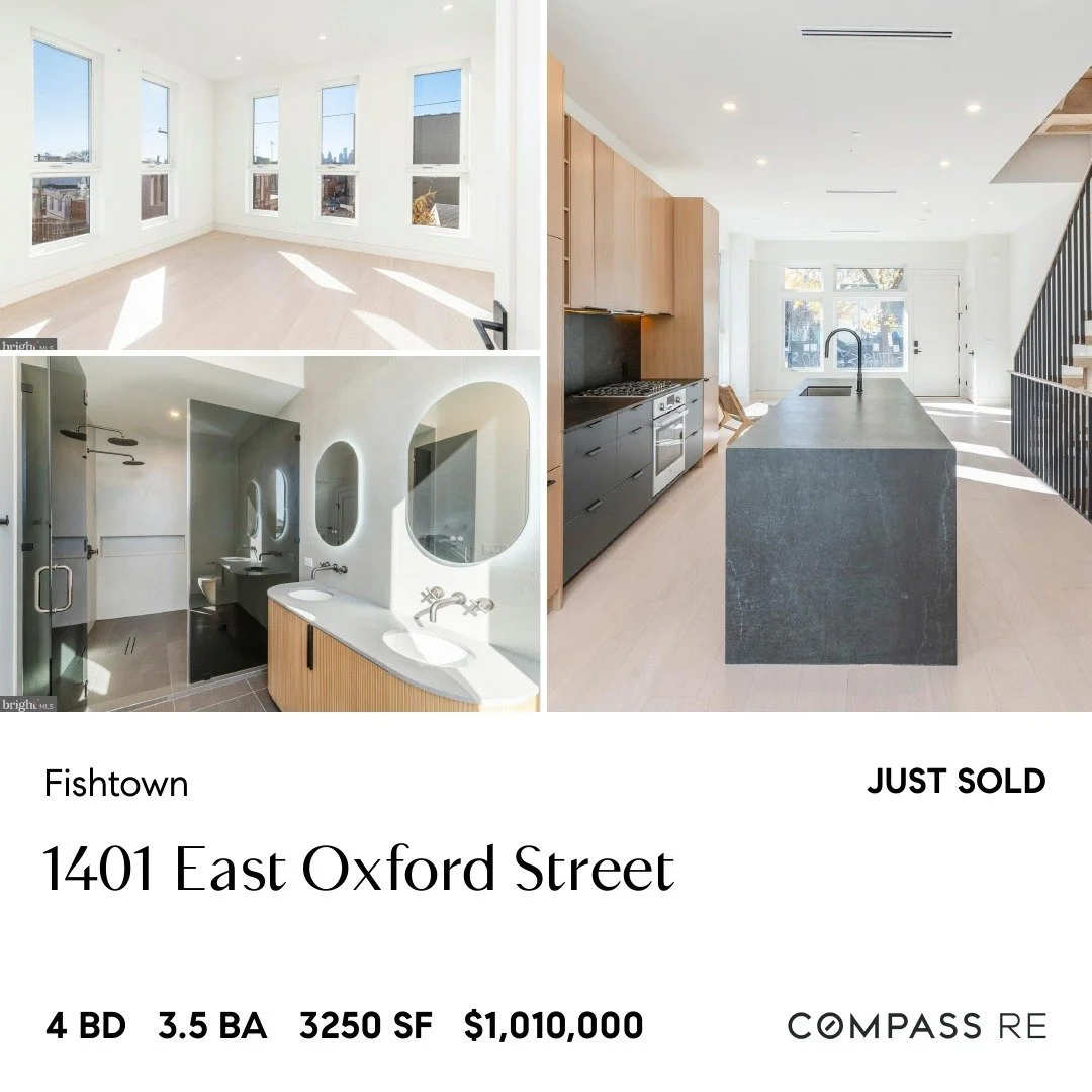 Just SOLD

Craft Home's first house in Fishtown has officially sold. These unique homes are located in one of the hottest neighborhoods in the city. Special thanks to @real.estate.by.kate for making this an easy transaction!

https://crafthomesfishto