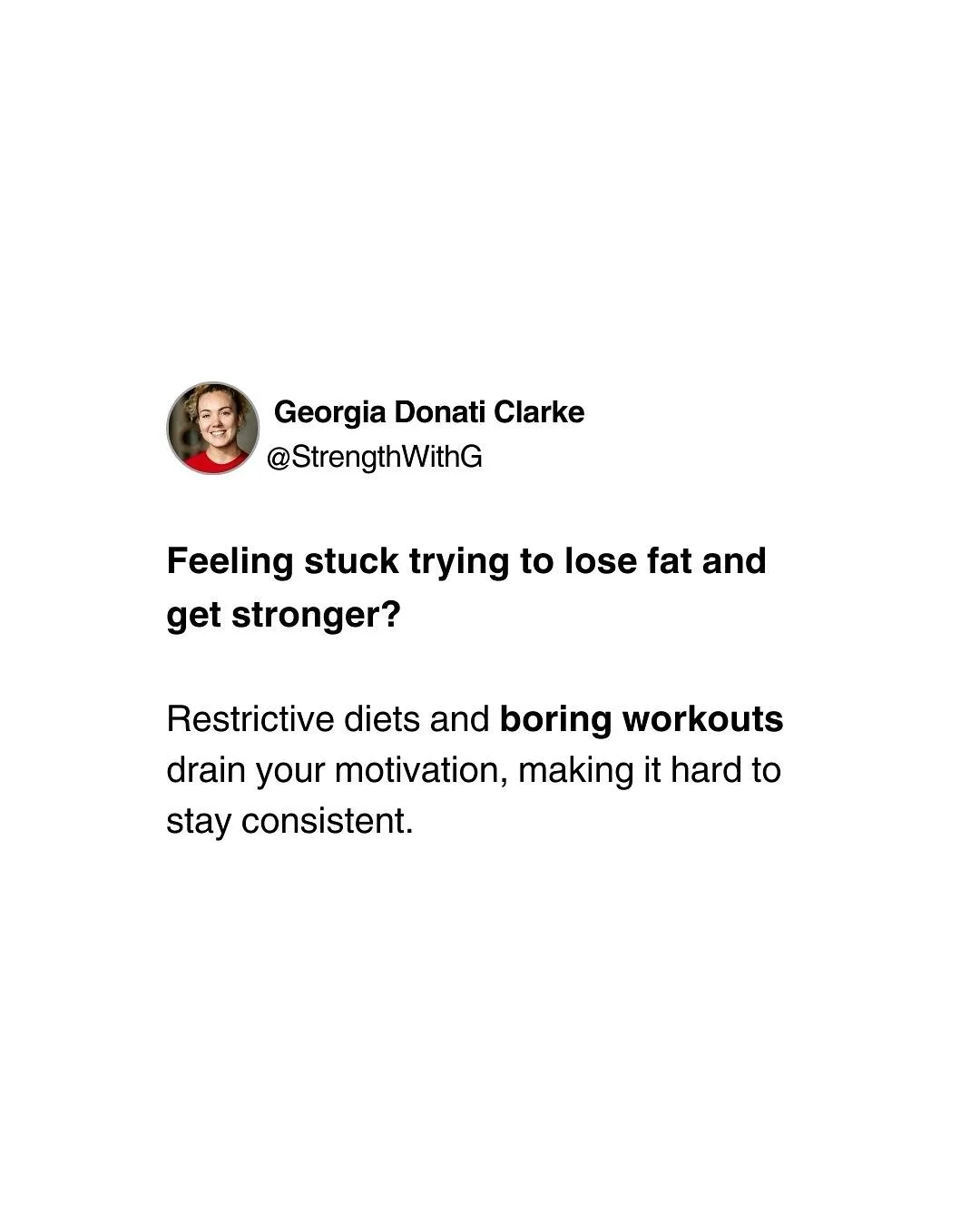 DM me &lsquo;STRONG&rsquo; and let&rsquo;s chat about how I can help you achieve your goals 💪🎯

#OnlineCoach #BuildStrength #LoseWeight #BodyweightWorkouts #SustainableFatLoss