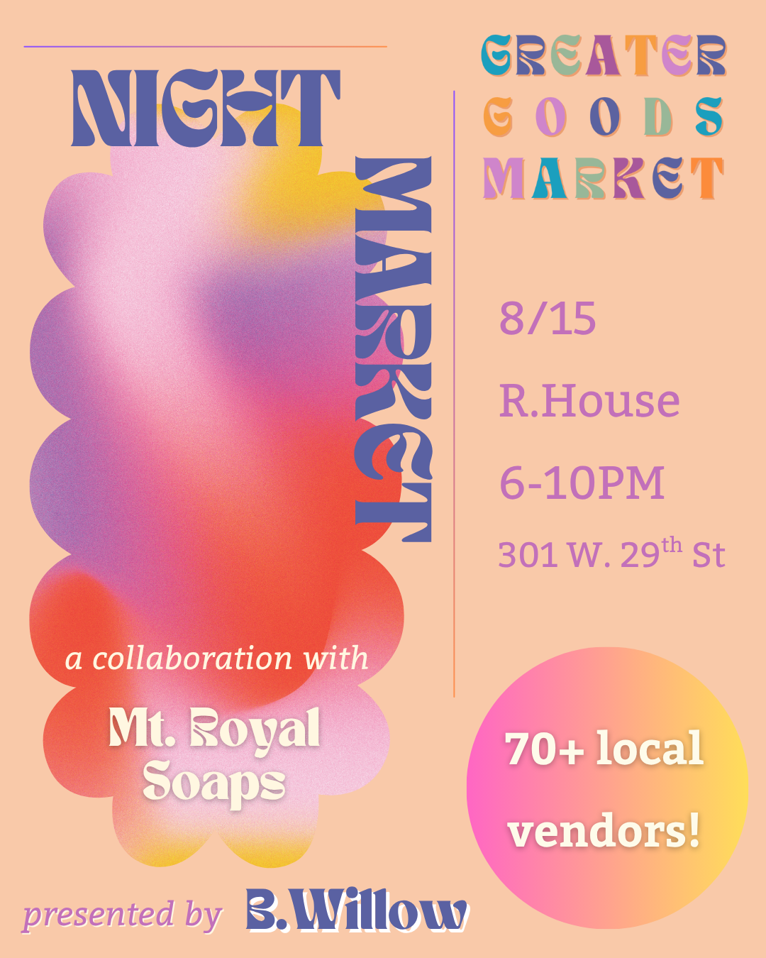 Greater Goods Remington Night Market