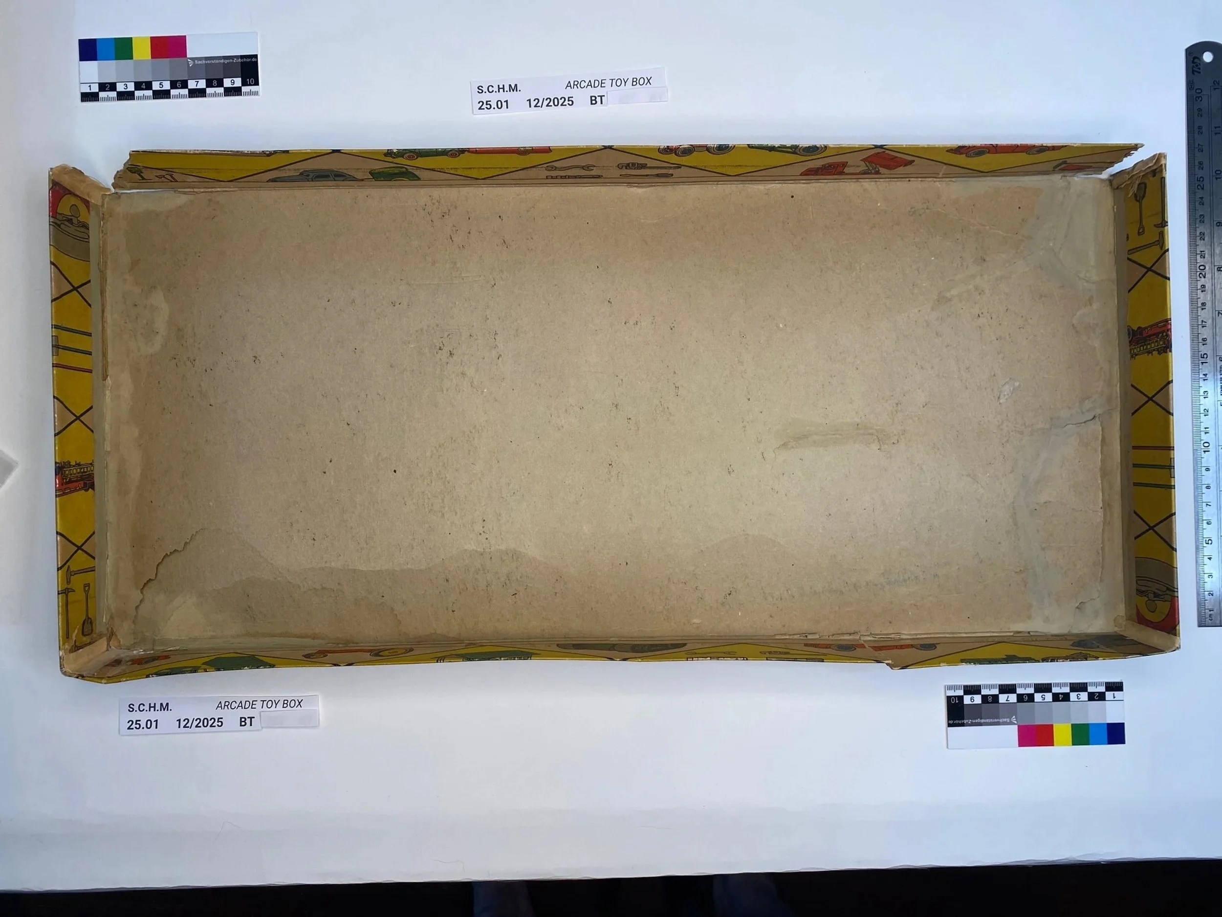 This and the following photos are before treatment images.