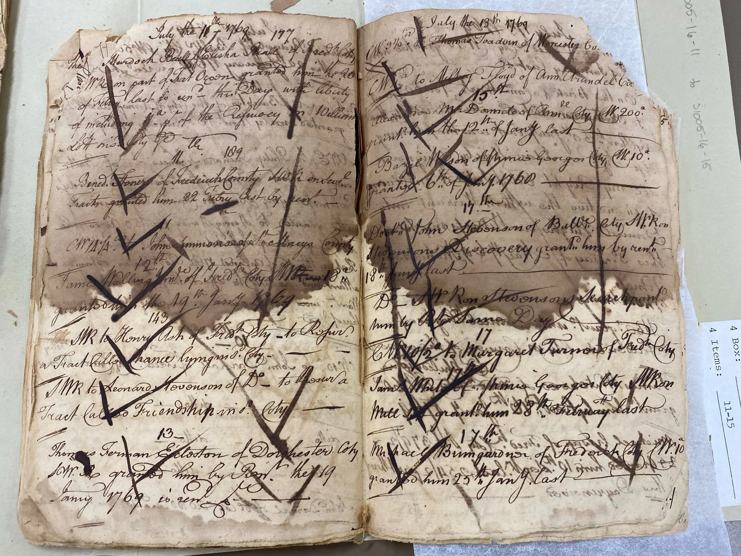Late Mid -Treatment photograph of the document.