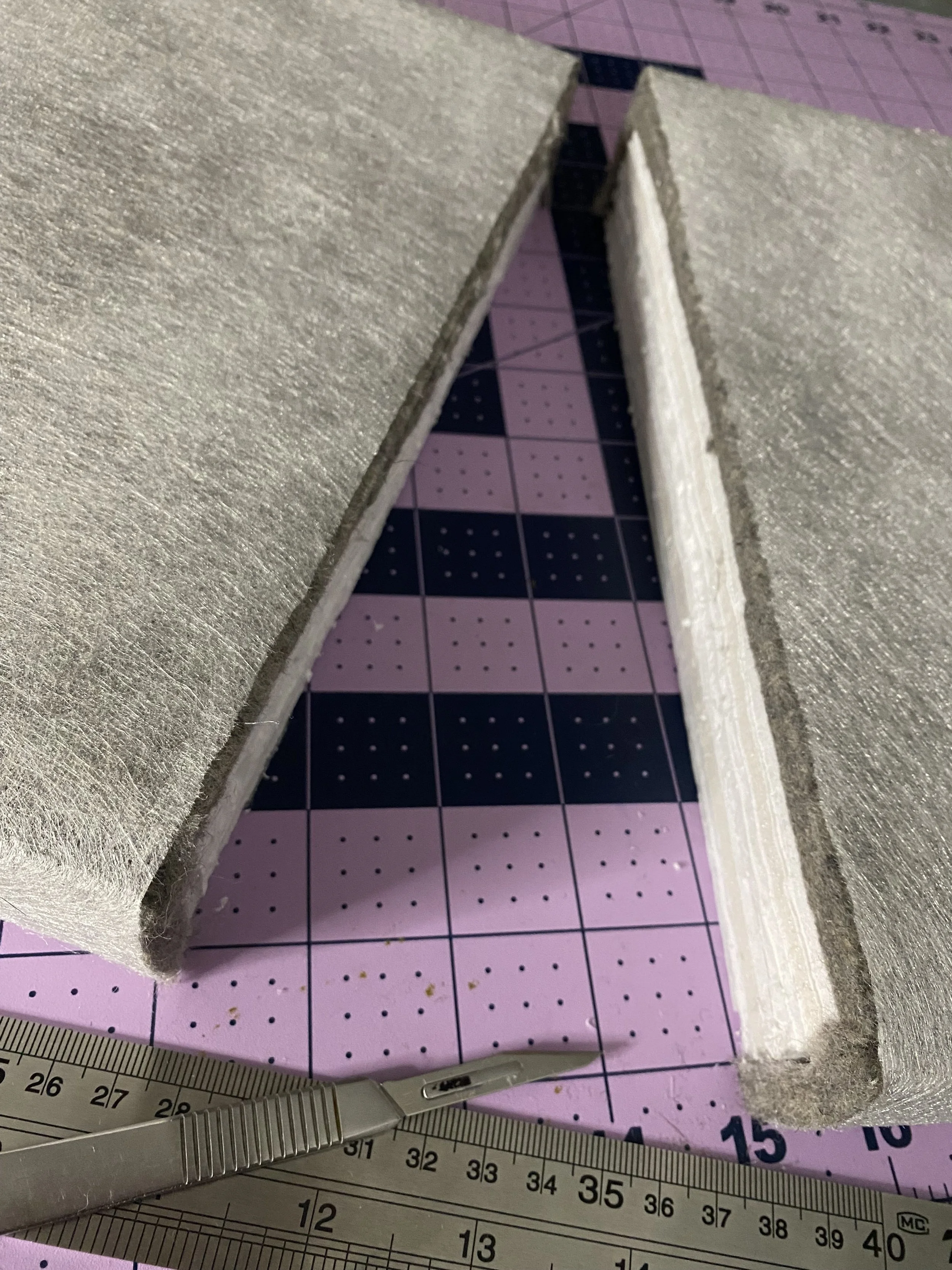 Platform built to temporarily place inside the lid to support the structure during treatment.