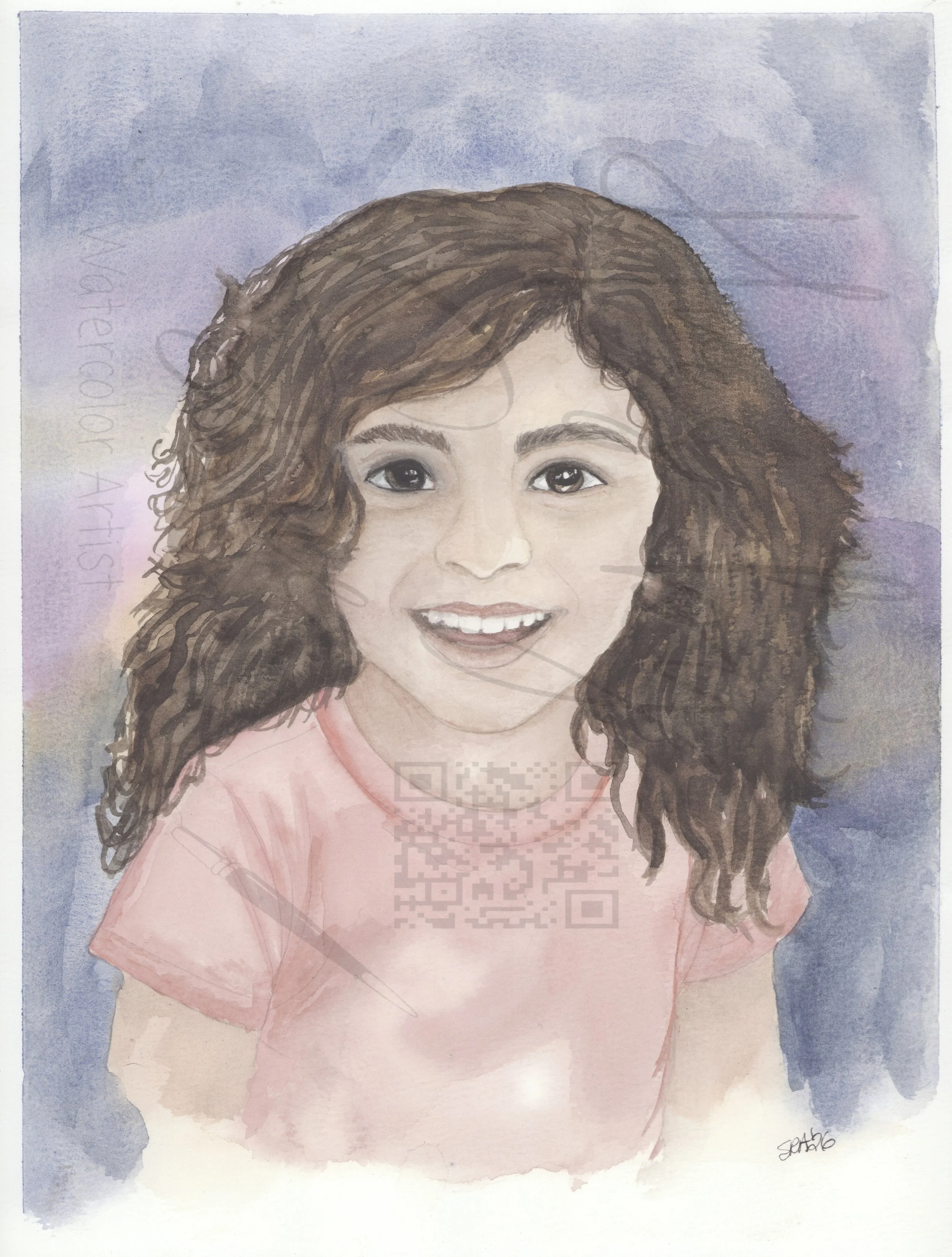 Personalized Watercolor Portraits