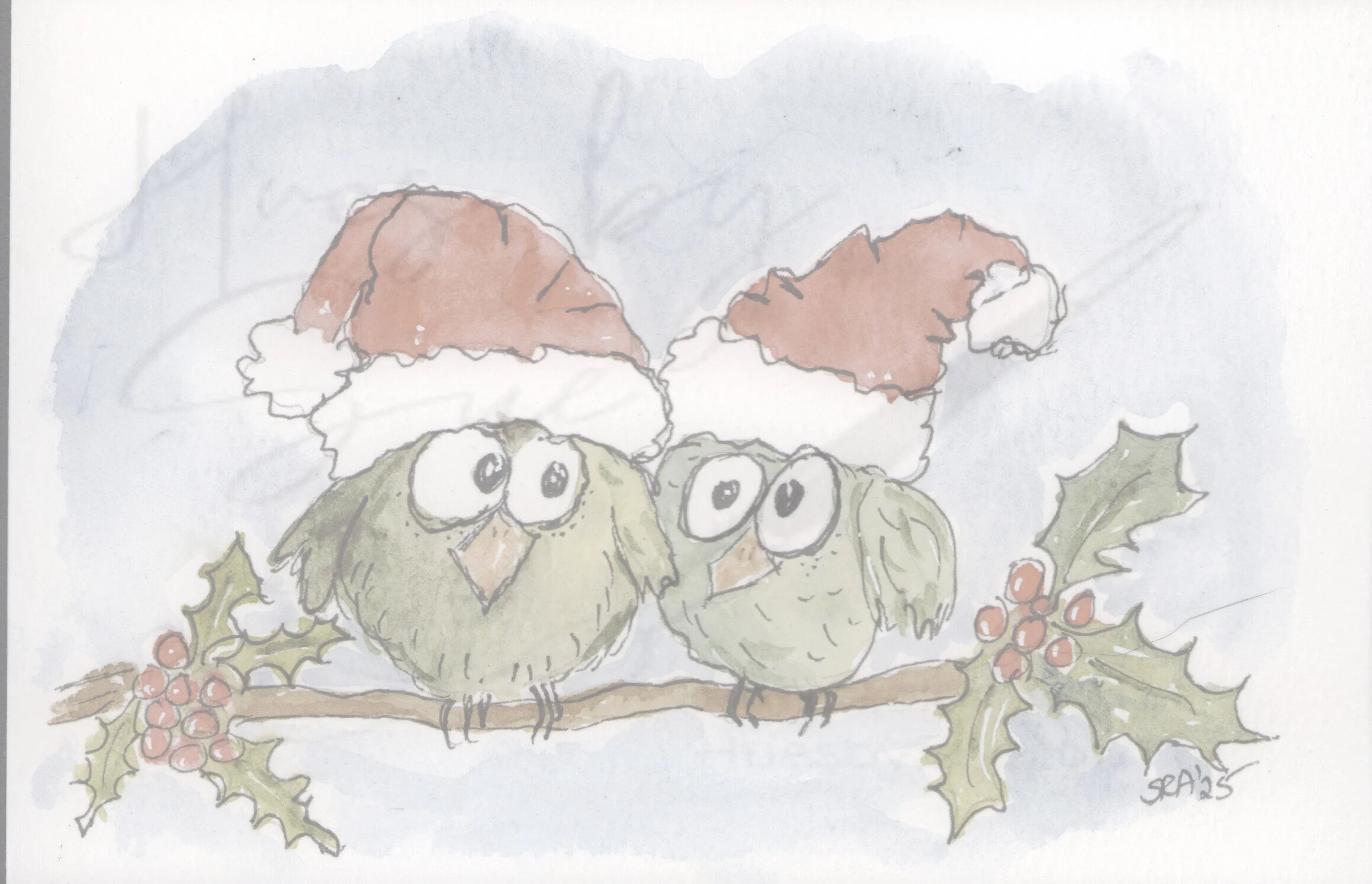 Santa Birds