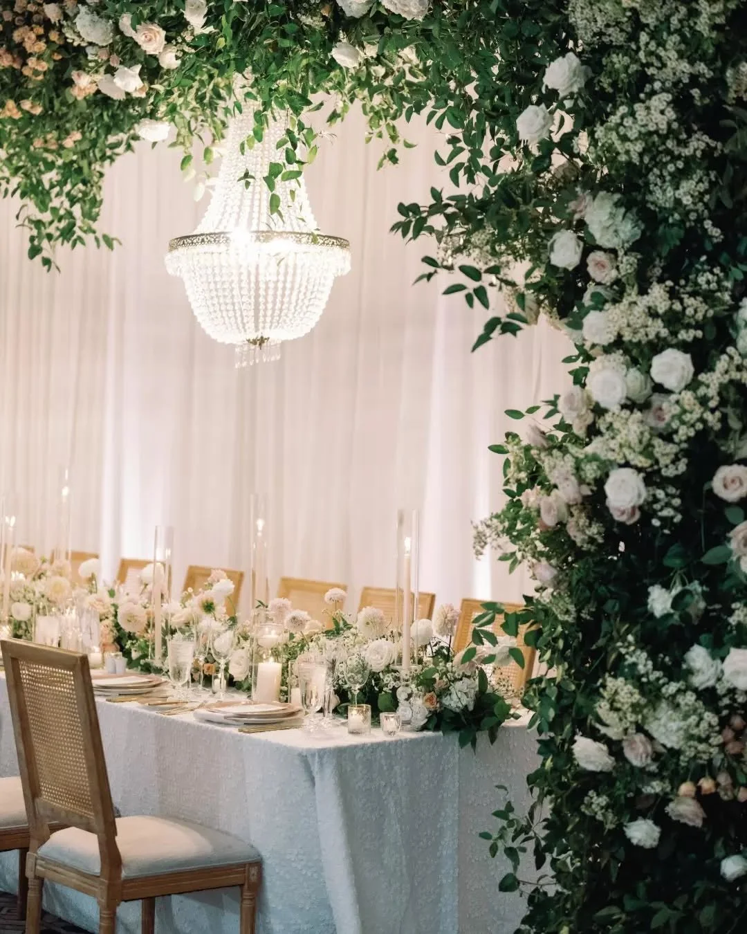 Professional perspective: Design should always serve the guest experience 🌸

That's why the Ashley Dining Chair is such a key piece in our collection. The refined detailing and natural cane back provide essential curated texture, while the plush uph