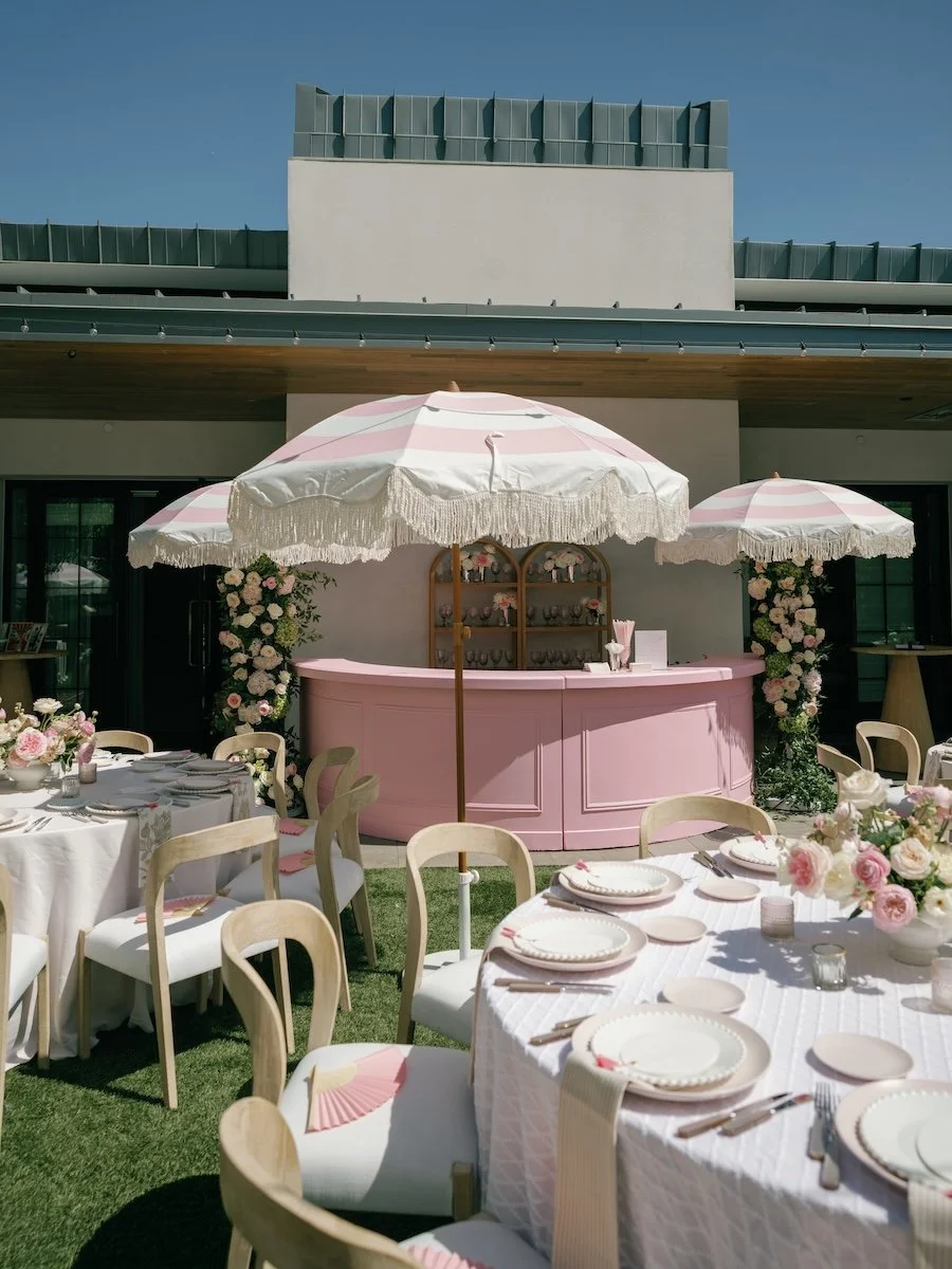 A Pink Garden Party Bridal Shower at the Global Ambassador