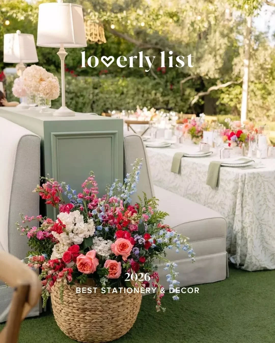 Two years in a row 🤍

Prim Event Rentals by Divinity has been named to the Loverly List: Best Wedding Stationery &amp; Decor in the US 2026&ndash;27 - and we don't take that lightly. This recognition belongs to every couple, planner, and vendor who 