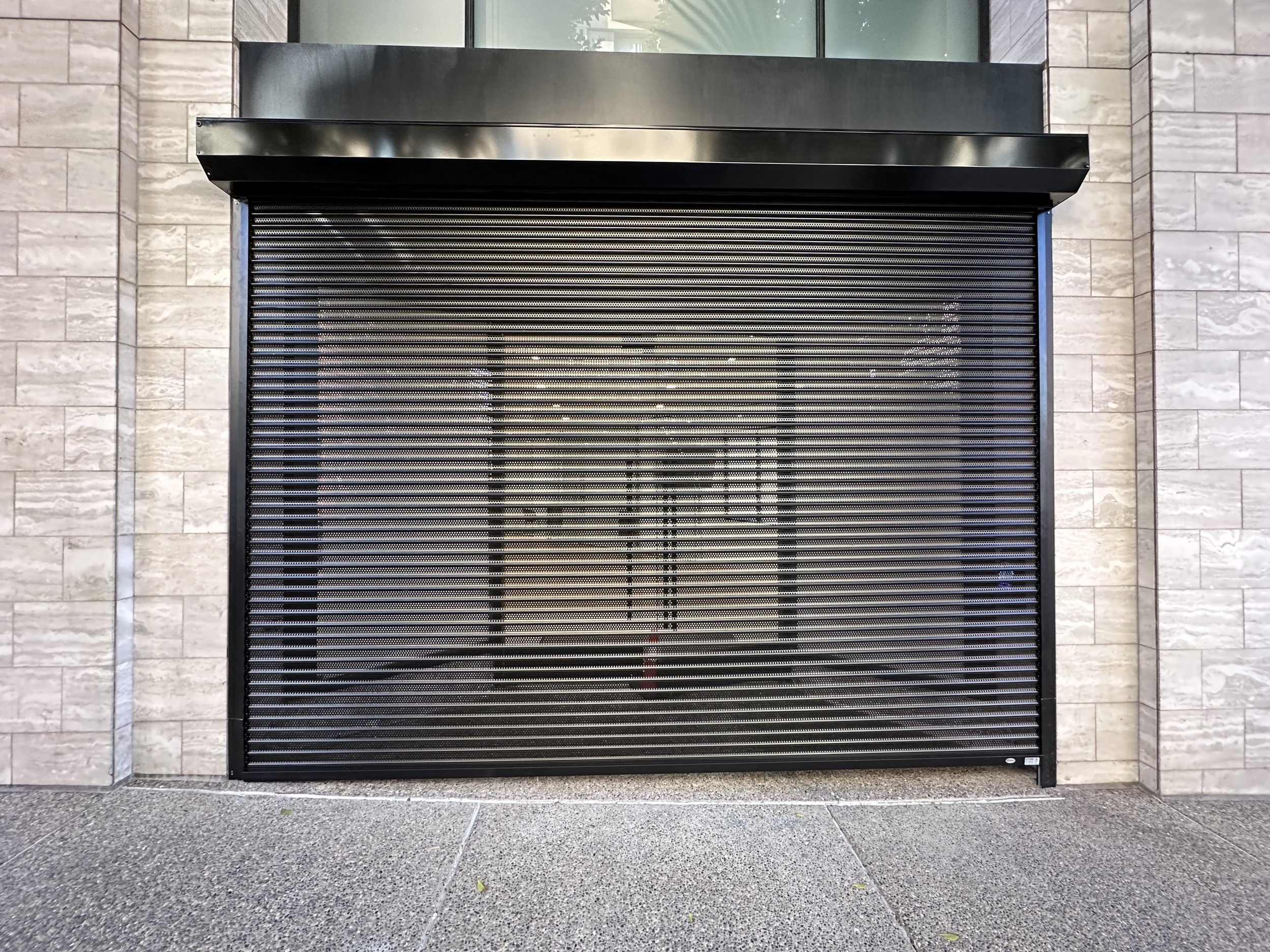R&S San Francisco installed new aluminum shutters