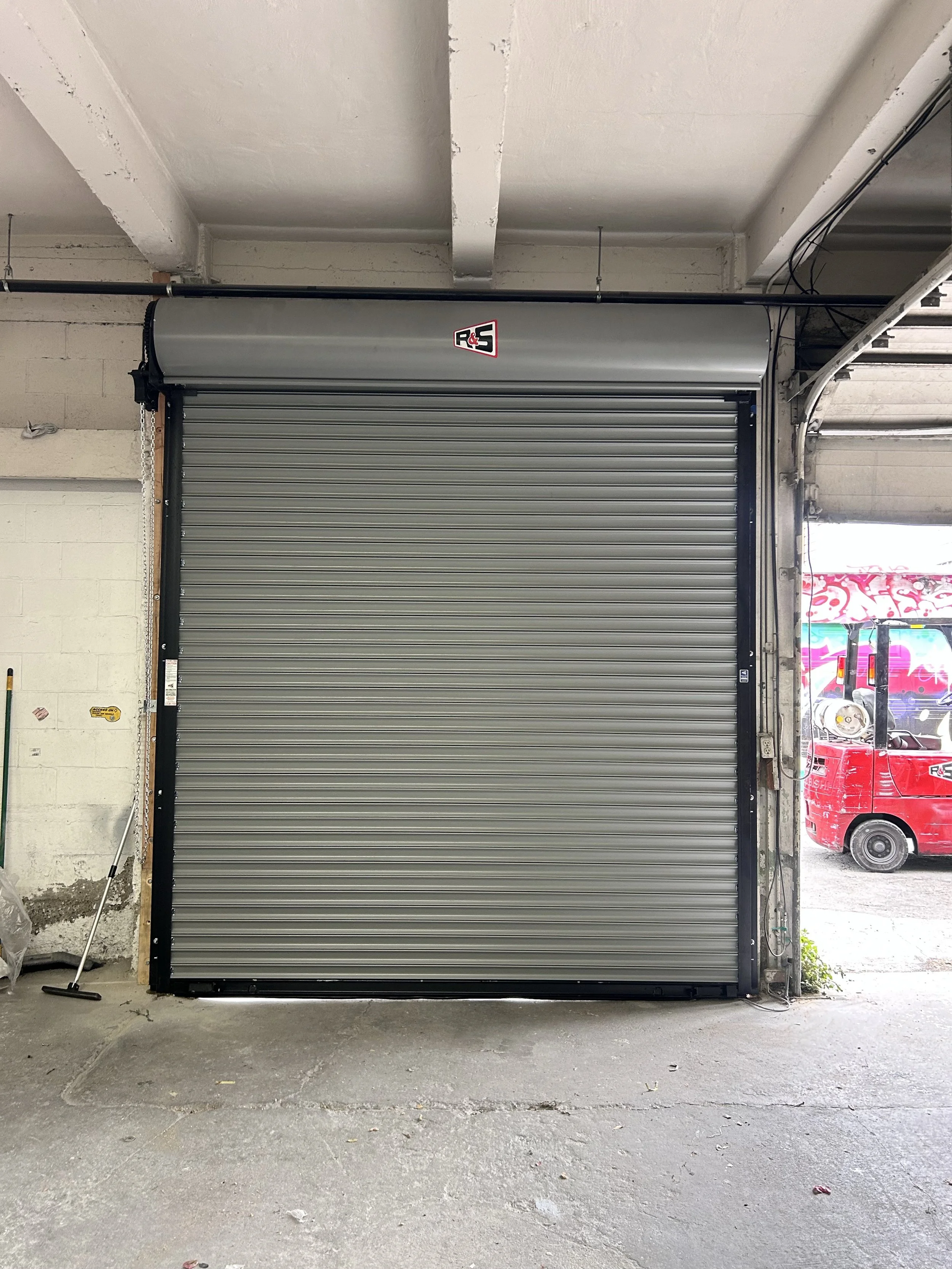Rolling Steel Door install by R&S San Francisco