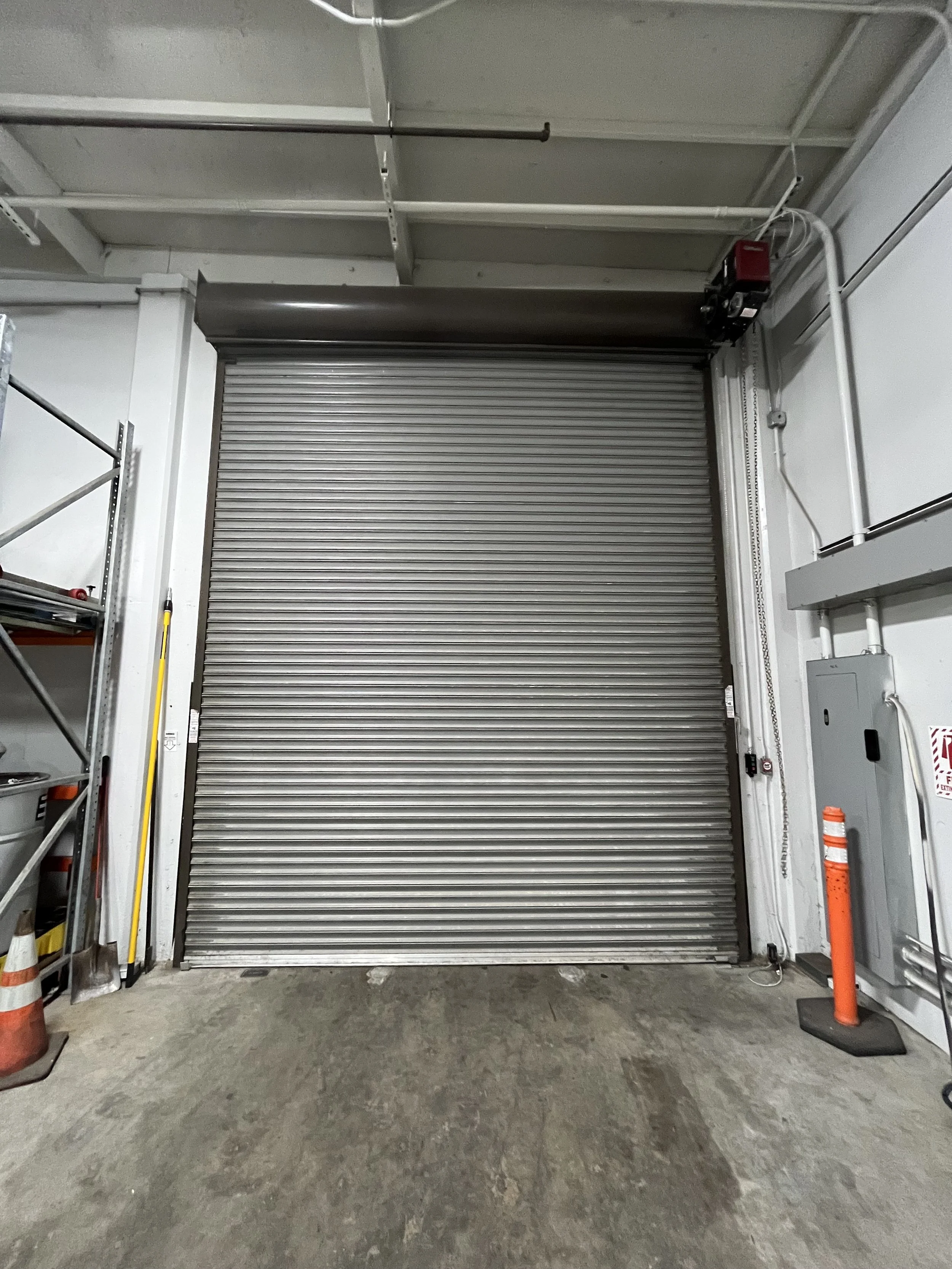 Preventative Maintenance on Rolling Steel Door