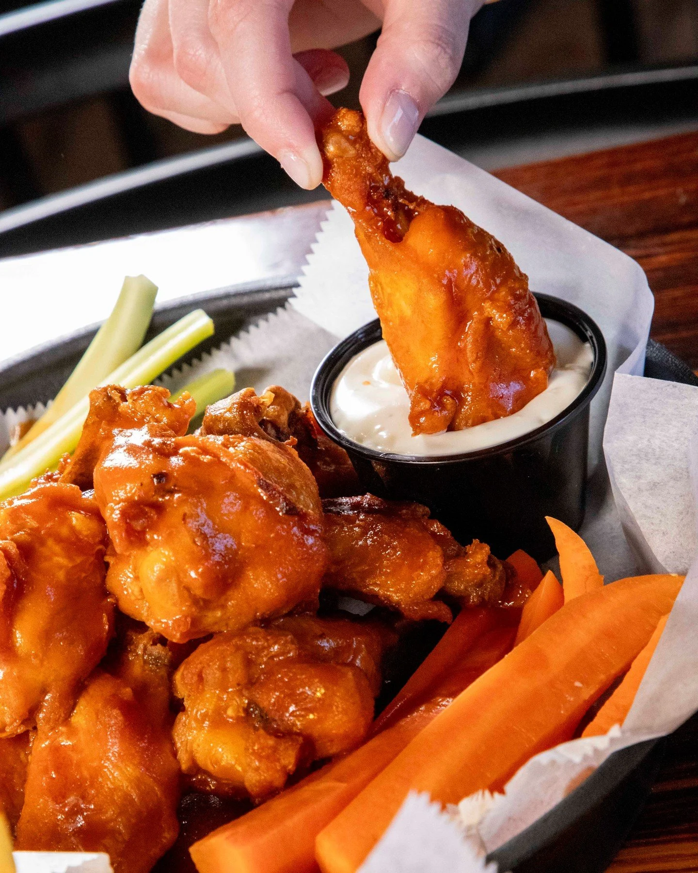 The real MVP of game day 🏆🍗