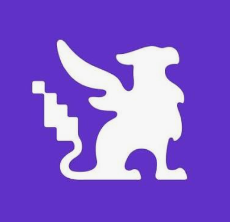 outline of mystical creature icon