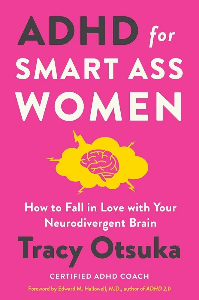 book cover for adhd for smart ass women by tracy otsuka