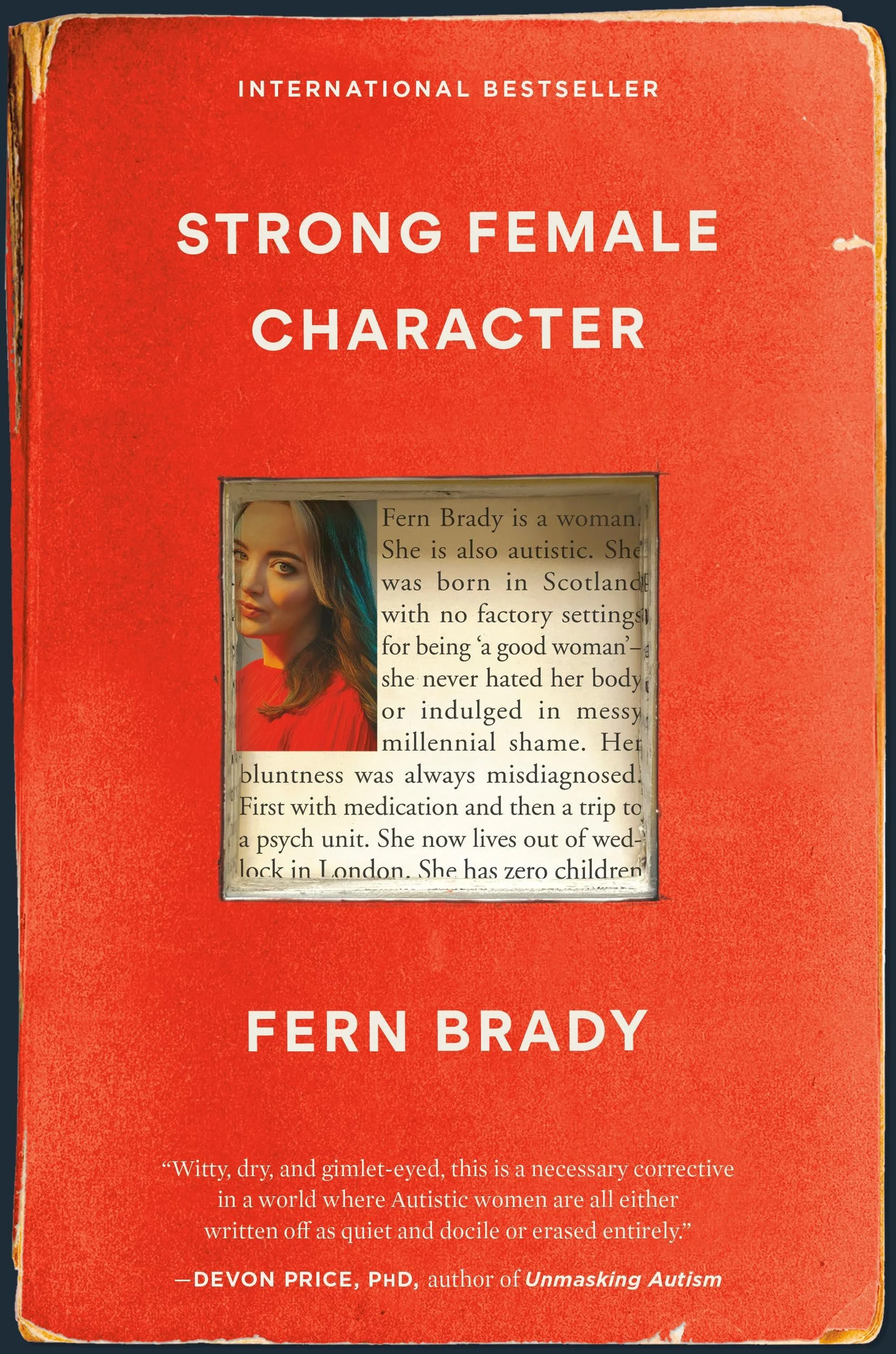 book cover for strong female character by fern brady