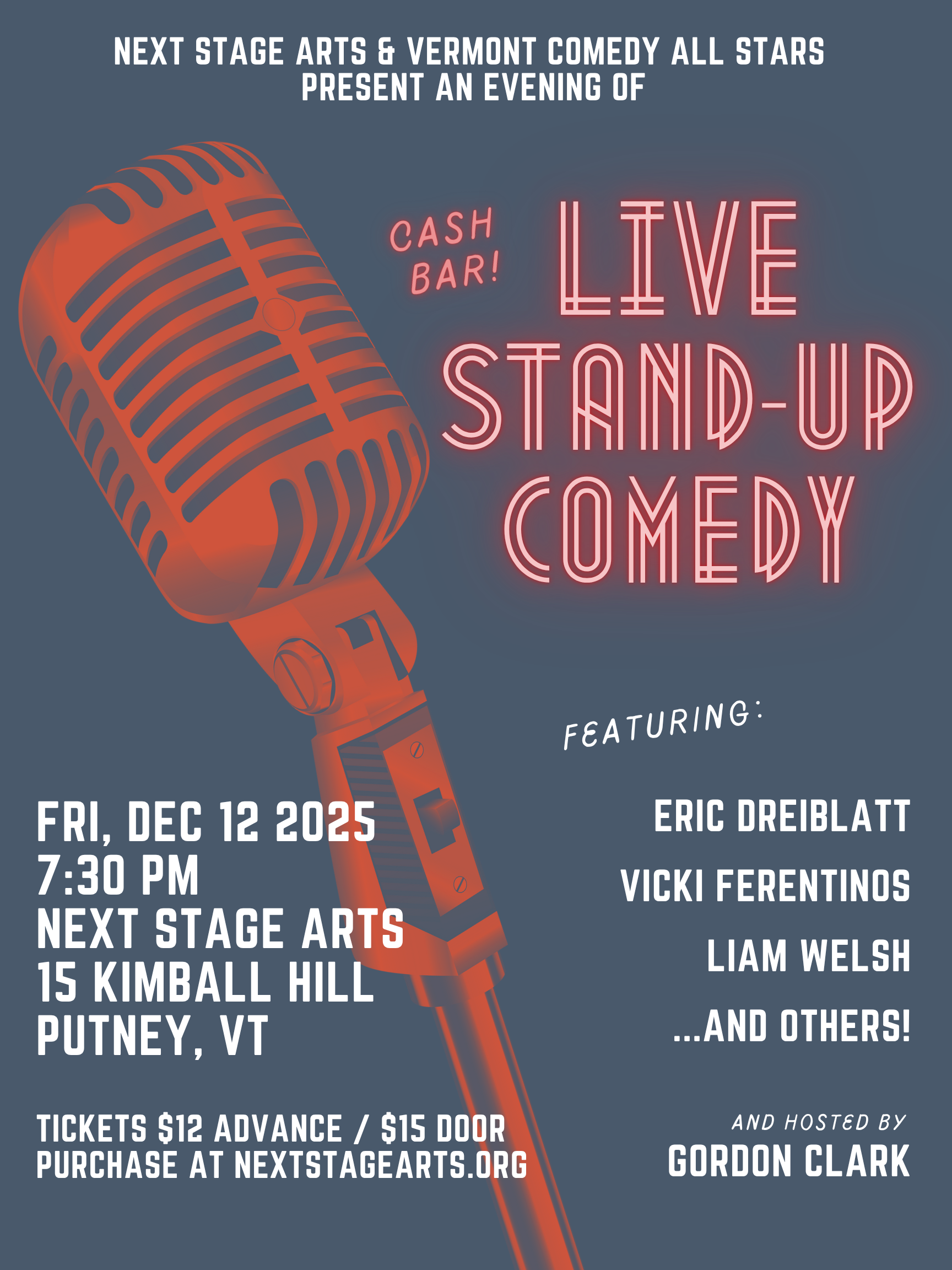 Vermont Comedy All Stars December 2025 poster.png