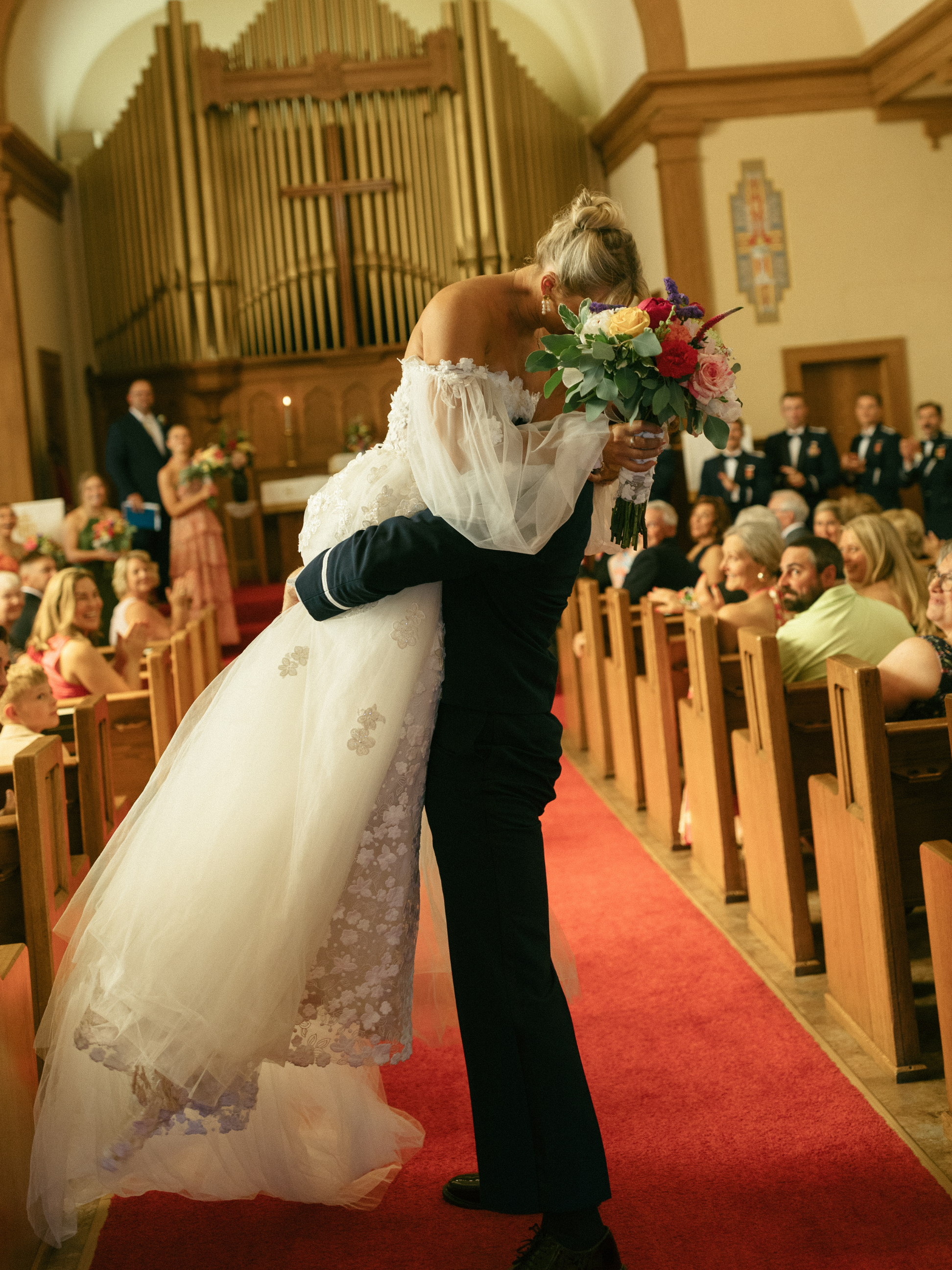 Colorful American Legion Top Gun Inspired Iowa Wedding Day (25).png