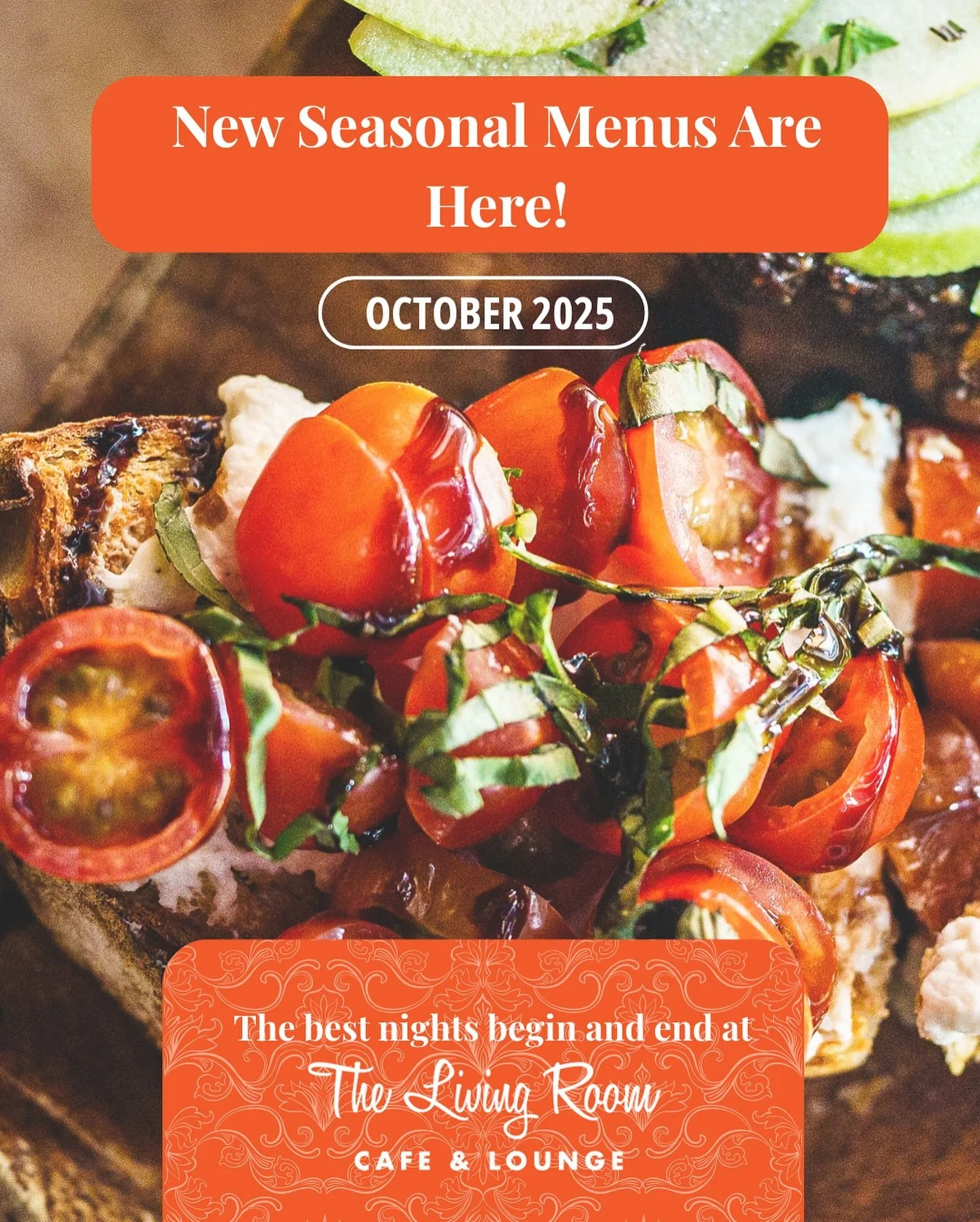 Our new menus are here! 🎉

From fresh seasonal flavors to shareables made for pairing, we&rsquo;ve crafted bites and sips that are all about cozy patio nights and wine-filled gatherings. Come taste what&rsquo;s new starting tonight!

Reserve your ta