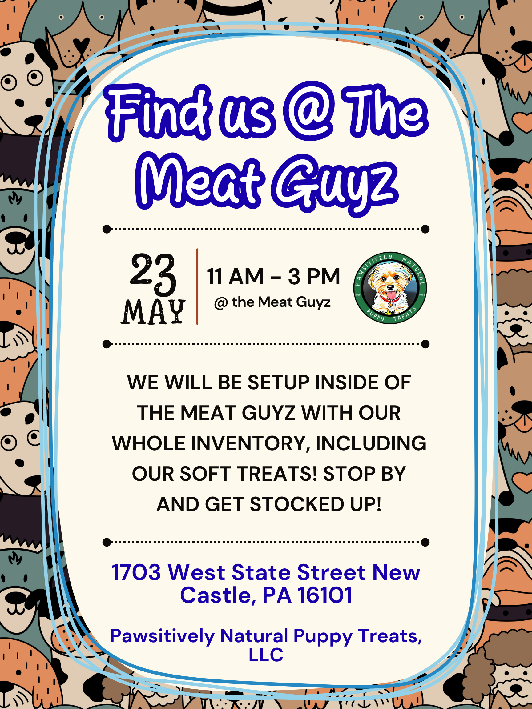 Setup @ the Meat Guyz