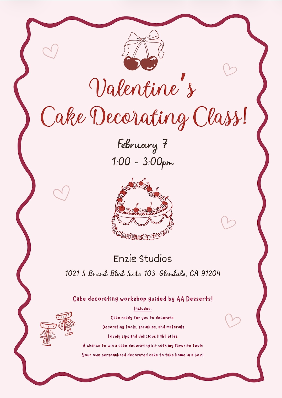 Cake Decorating Class