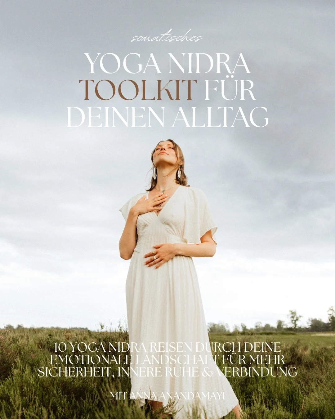 SOMATISCHES YOGA NIDRA TOOLKIT F&Uuml;R DEINEN ALLTAG ✨

Es ist endlich da!🌹

Diese Yoga Nidra Audio Reihe bedeutet mir so viel, weil sie mir selbst t&auml;glich als wichtiger Anker in meinem Leben dient, um mehr innere Ruhe, Sicherheit und Verbindu