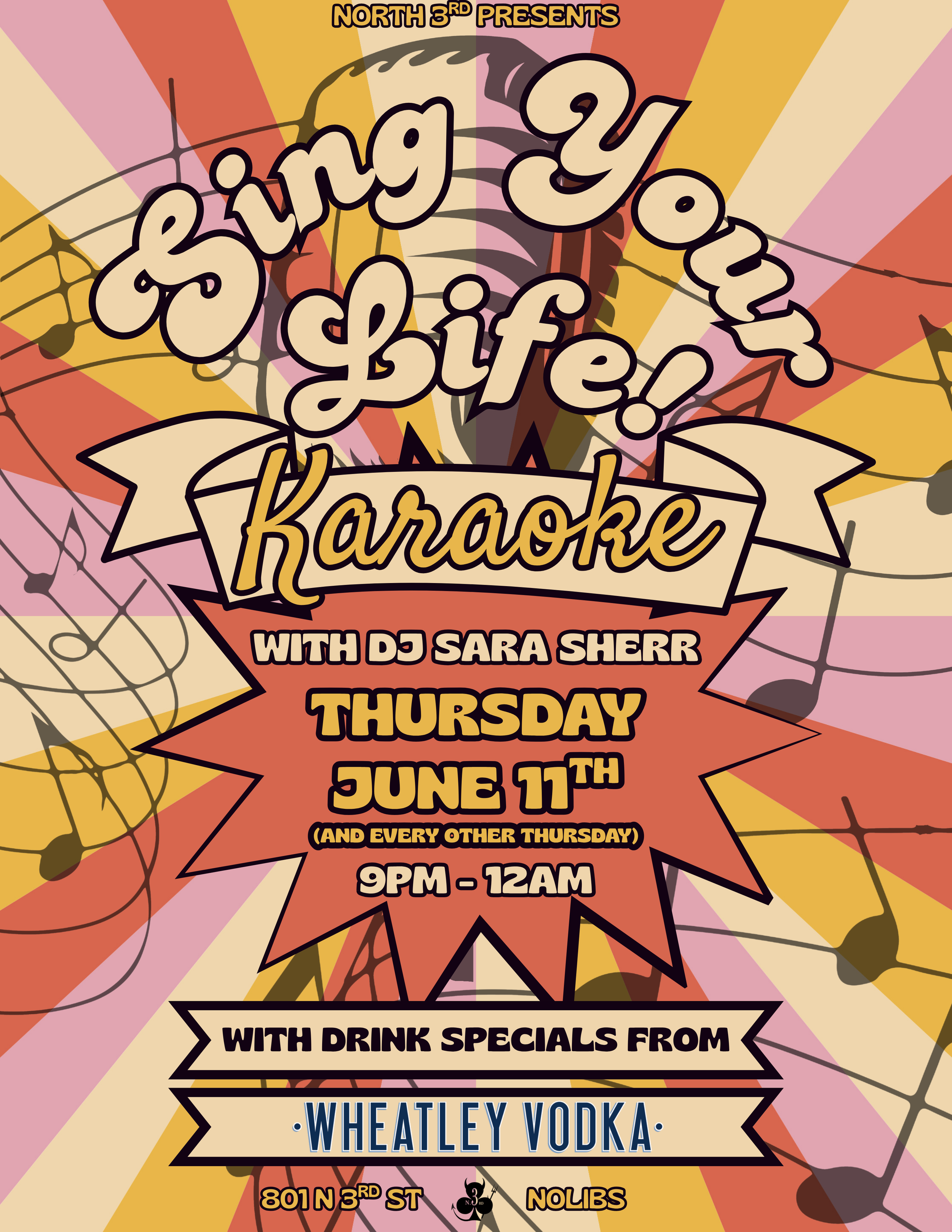 Sing Your Life! Karaoke with Sara Sherr!