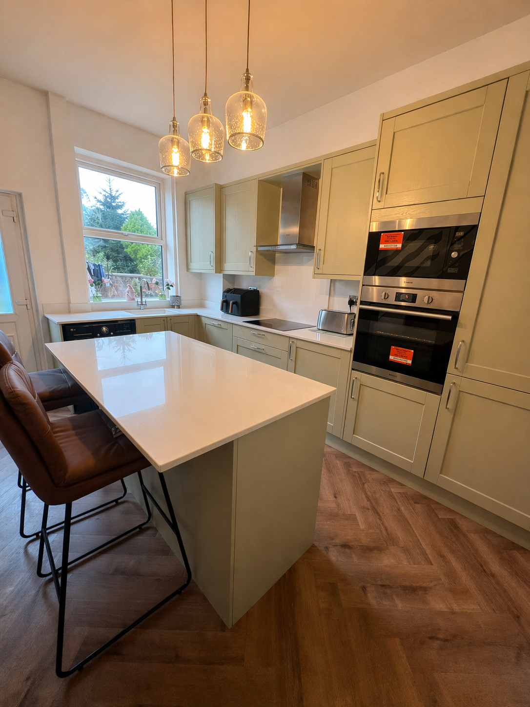 Our Sage Green Kitchen