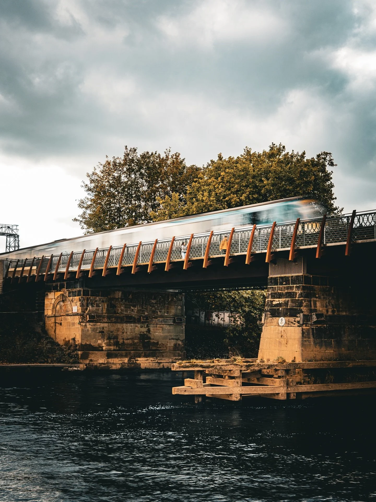 Two times of the day coming and going to Scarborough train #train #trainphotography #photographylovers #photographer #picoftheday