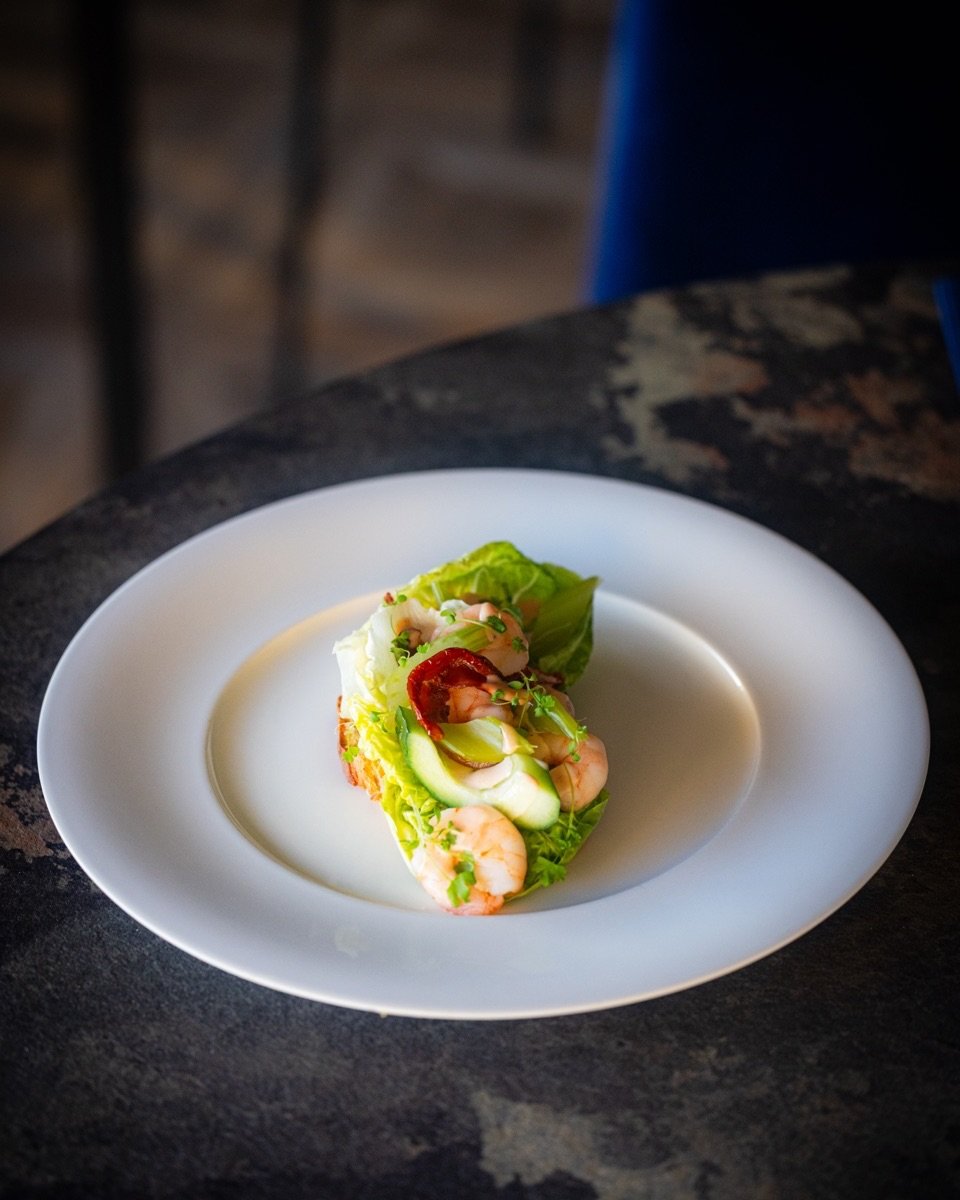 There&rsquo;s something about spring makes light and airy photography that makes fresh ingredients truly sing, I wanted to capture the effortless elegance of a classic Prawn Cocktail Salad&mdash;letting the natural highlights do all the heavy lifting