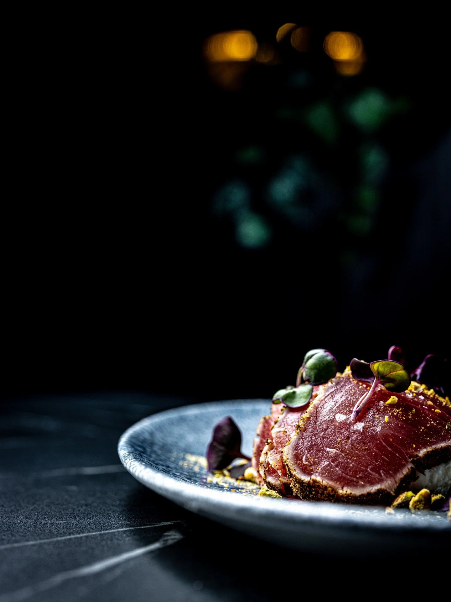 Photos of the tuna dish from Eddie Gray restaurant #foodphotography #leeds #leedsfood #yorkshirefood
