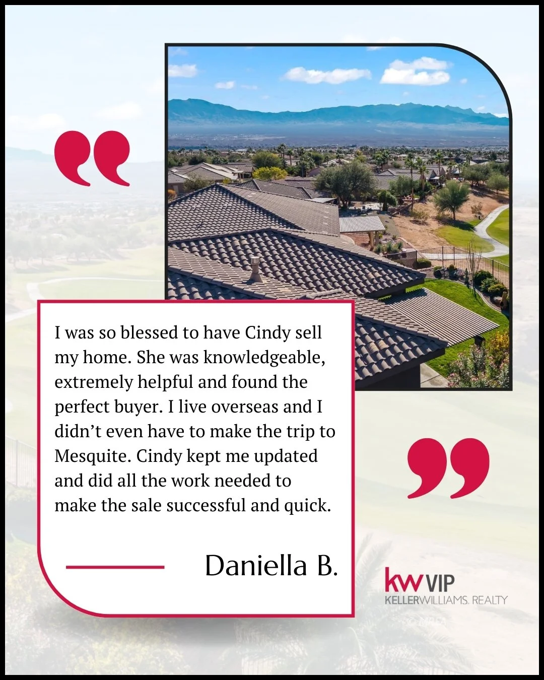 Another happy client and another seamless sale!
Thank you, Daniella, for trusting Cindy to guide your real estate journey from start to finish. Helping homeowners feel confident and supported no matter where they are is what we do best.

If you're th