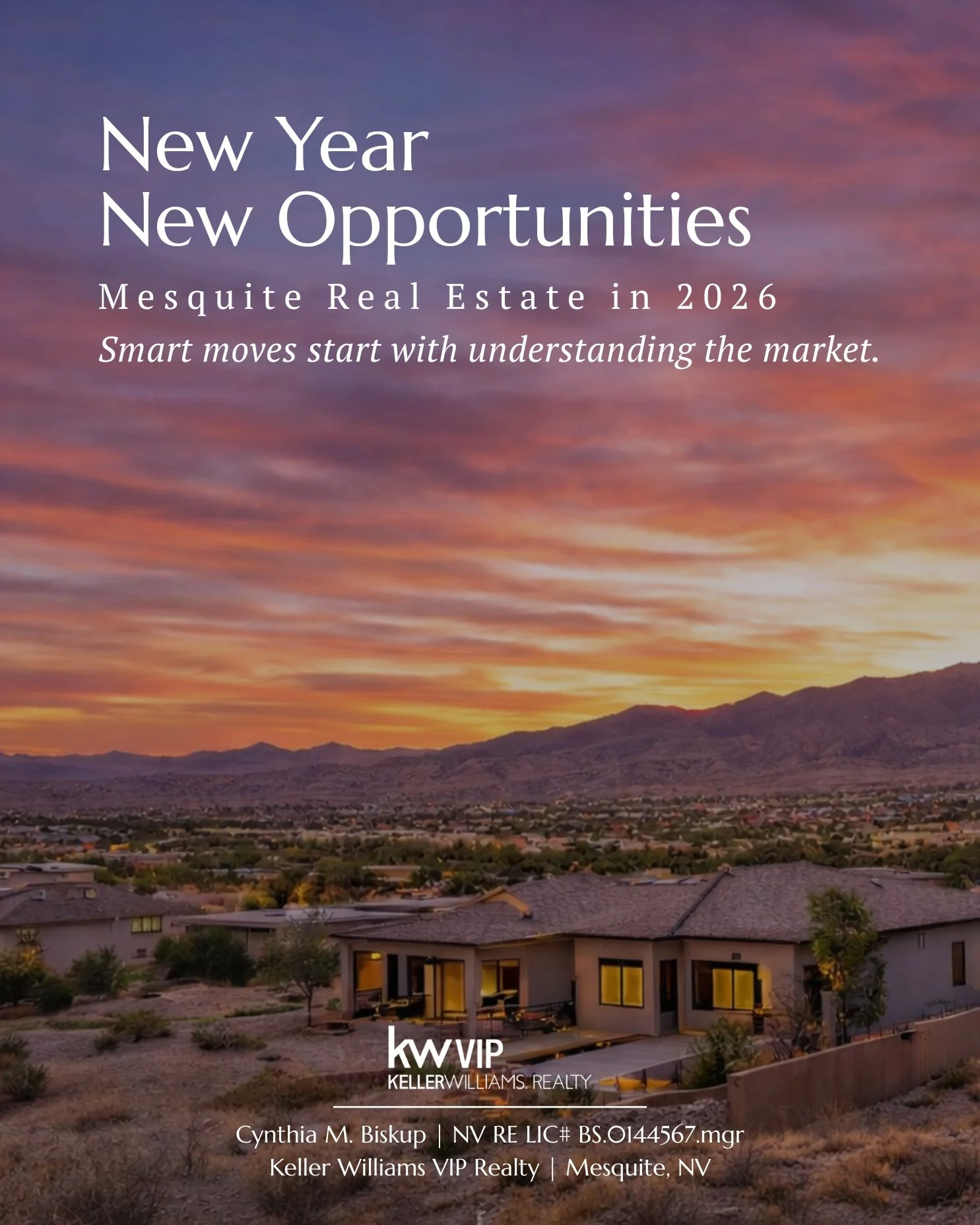 A new year brings a fresh perspective, and here in Mesquite, real estate opportunities are starting to take shape in meaningful ways.

As buyers and investors look ahead to 2026, the conversation is shifting toward thoughtful planning, long-term valu