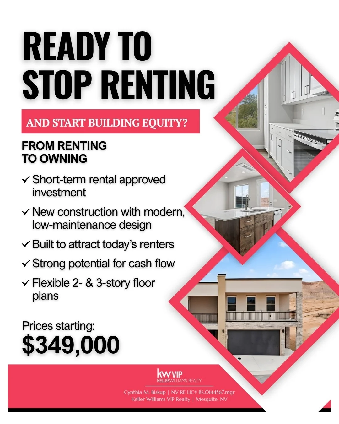 Still renting? It might be time to rethink that 🏡

Vista Del Luna gives you the chance to own, build equity, and even create income with short-term rental potential.

With modern, low-maintenance designs and flexible floor plans, this is more than a