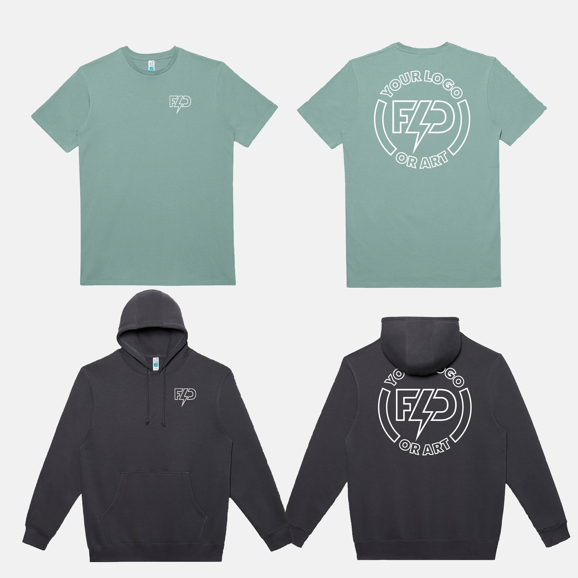 24 Tees + 24 Hoodies - Lane Seven