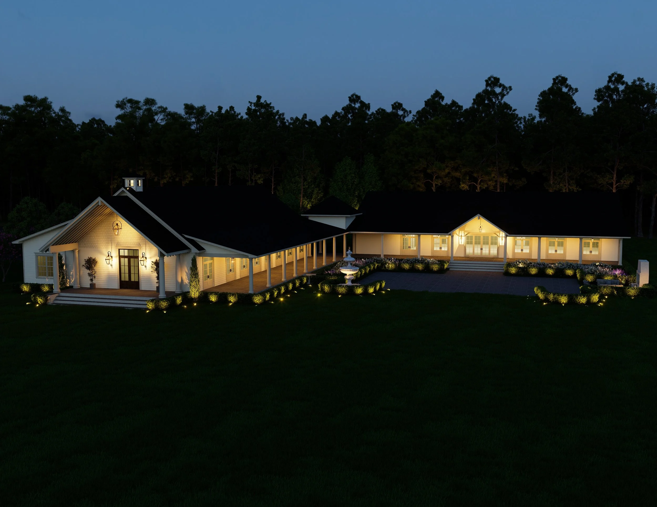 The Katherine Aerial, Night - Seminary, MS
