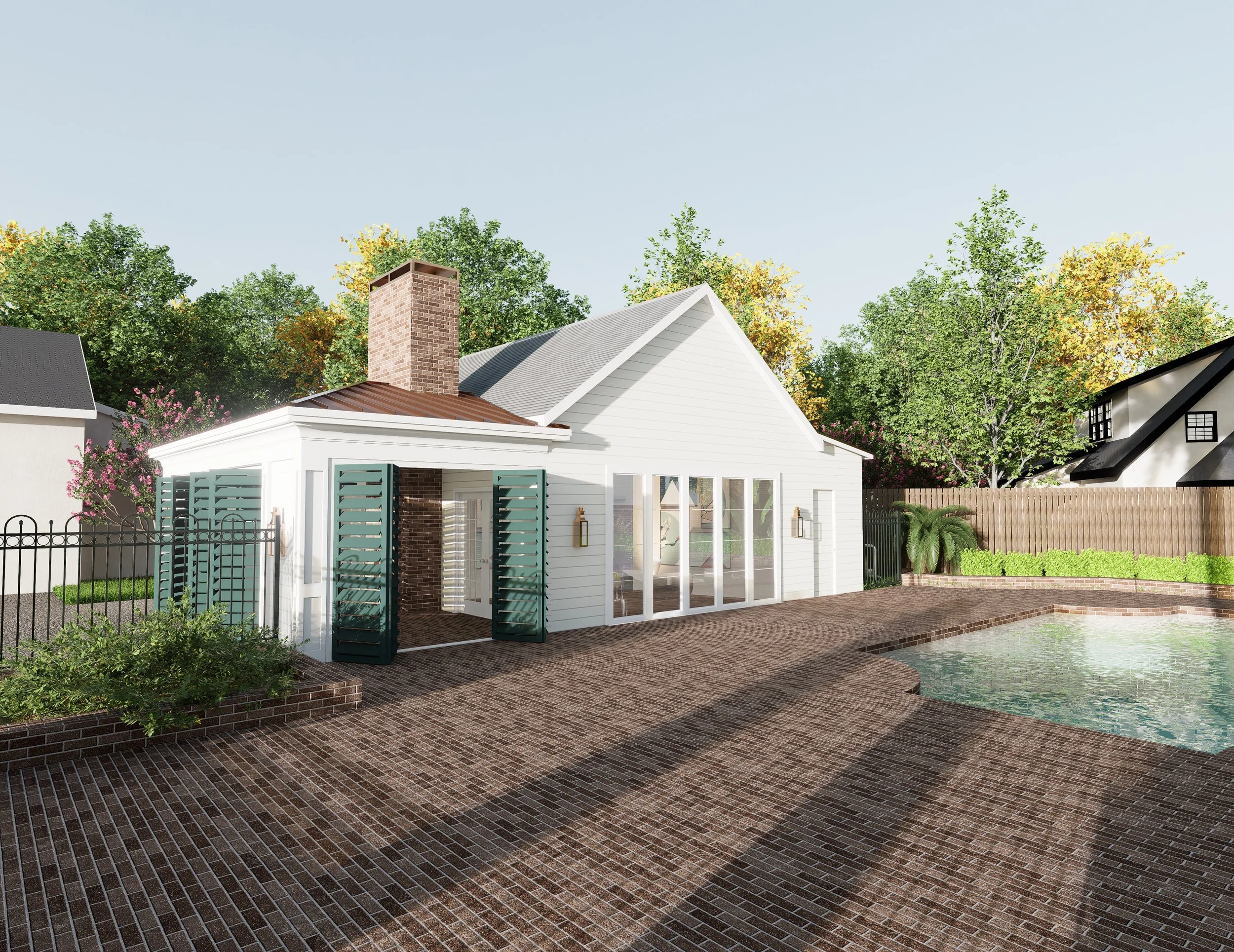 Laperouse Poolhouse - Morning