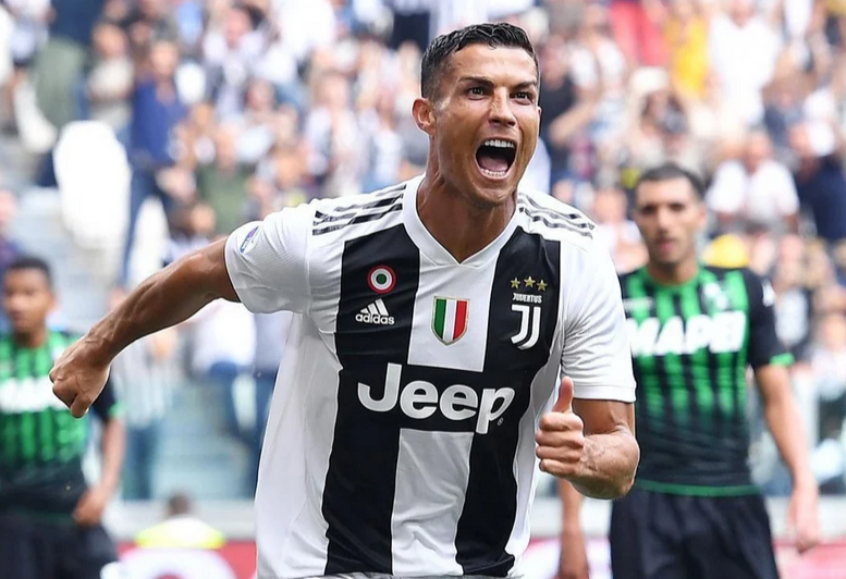 Cristiano Ronaldo’s Goal Celebration – 2018 Juventus Debut Season 