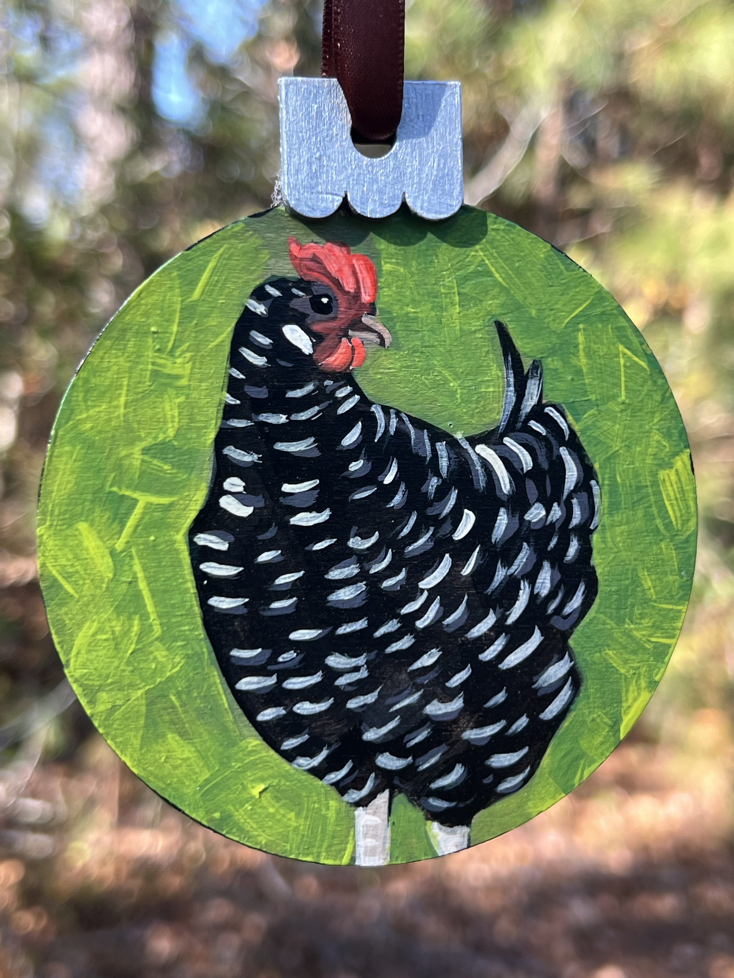 Ancona Chicken Ornament
