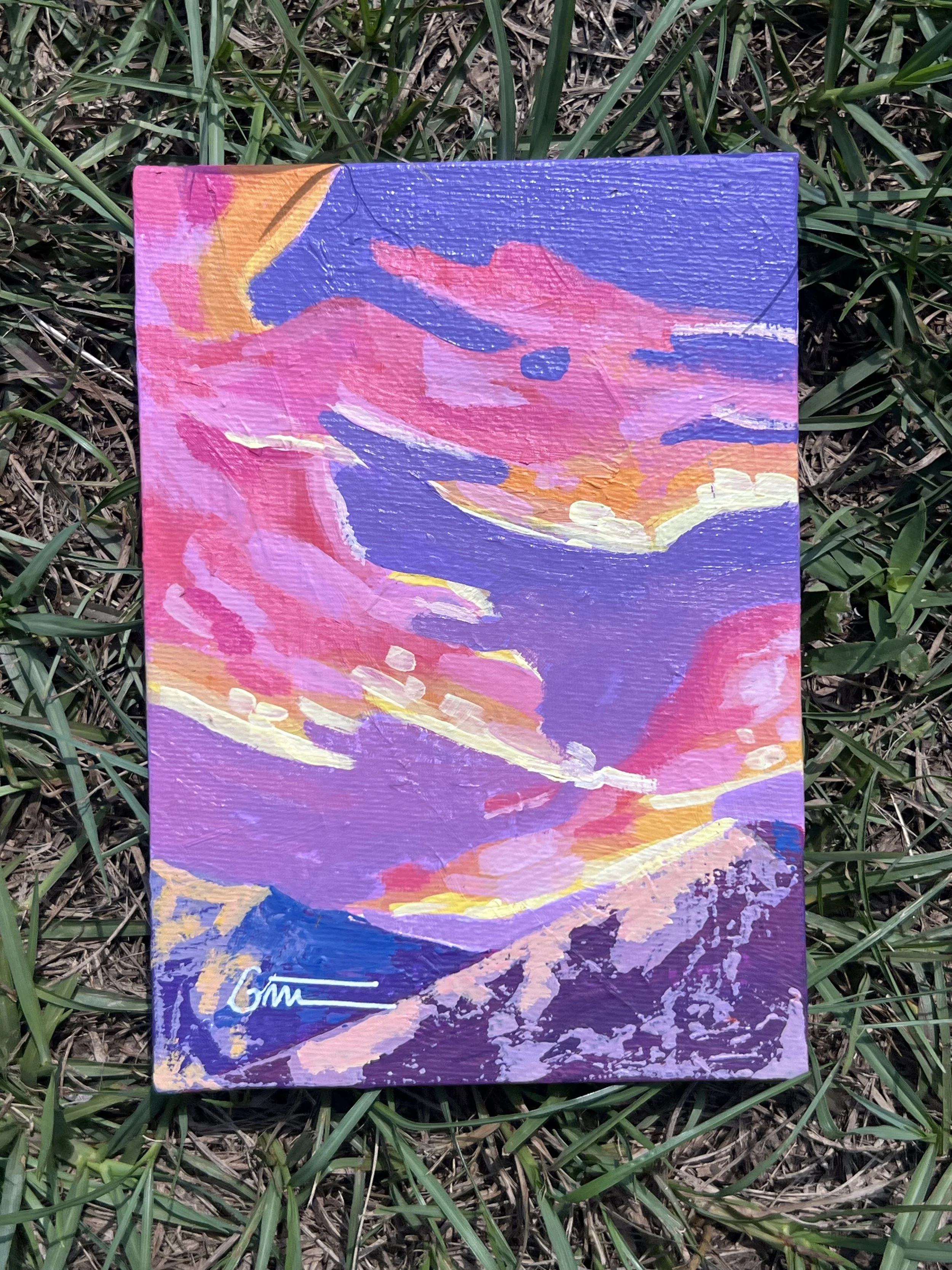 "Cloud Kissed" 5x7