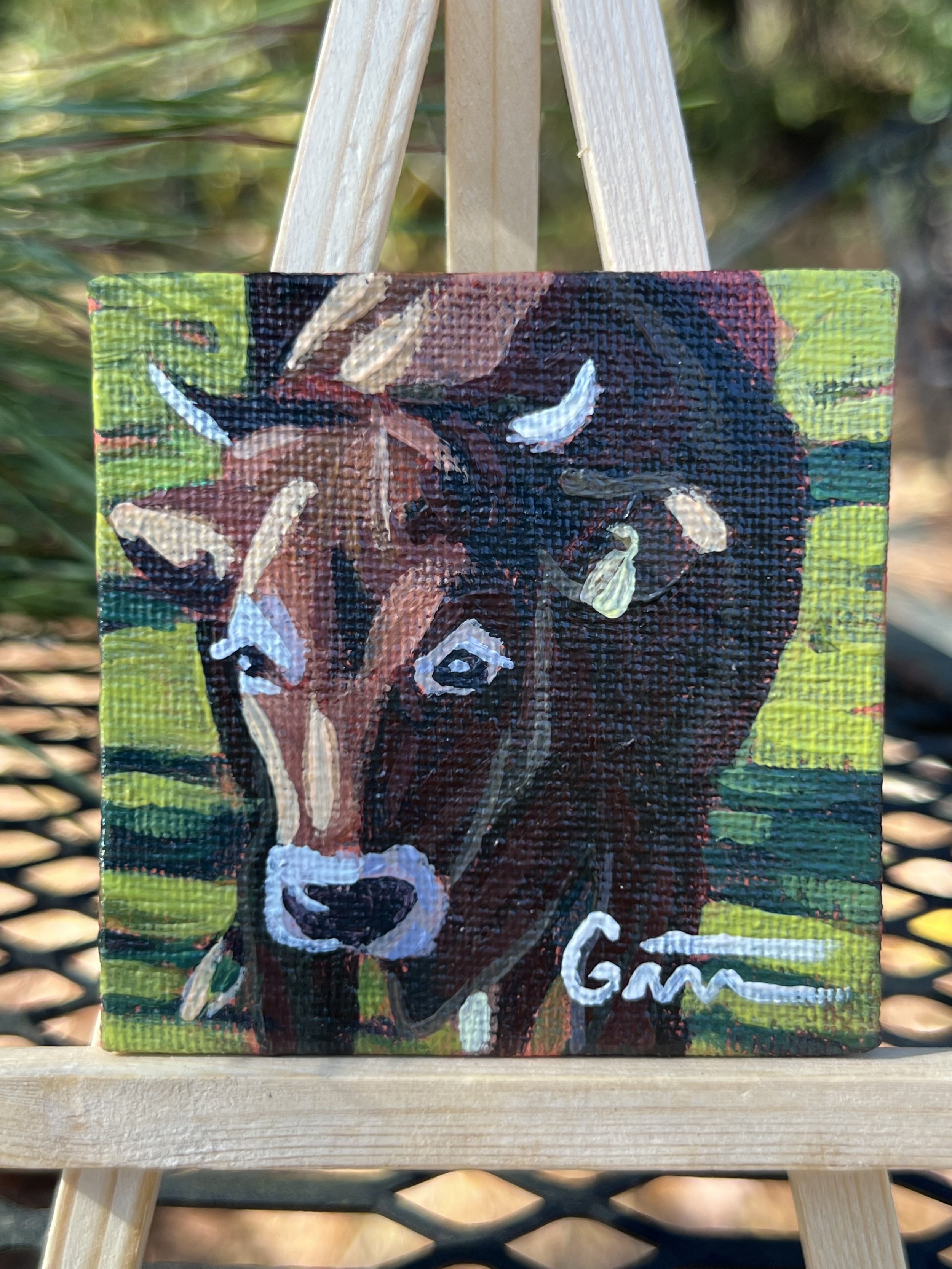 Mini Cow Painting