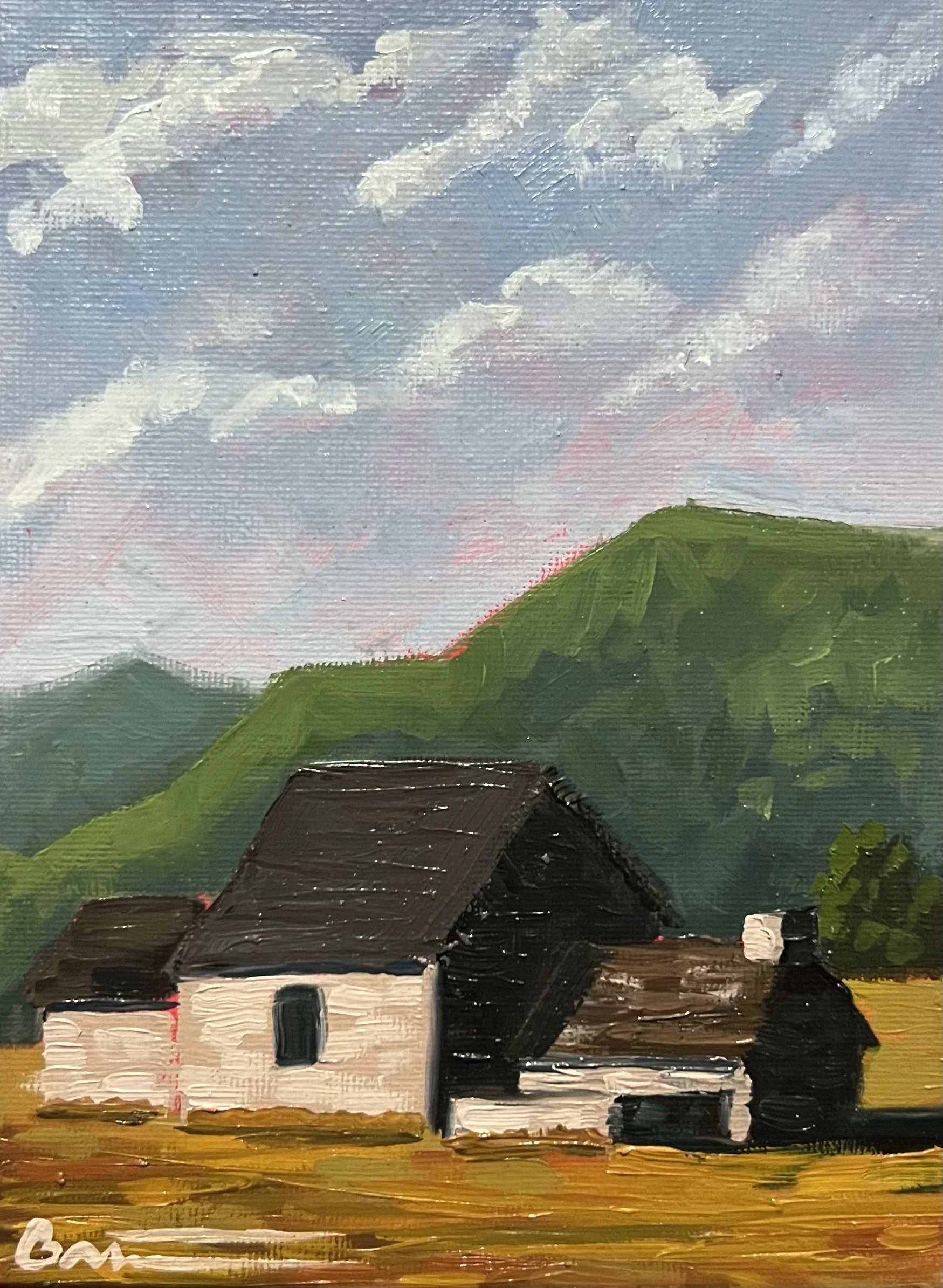 Farm in the Valley 5x7