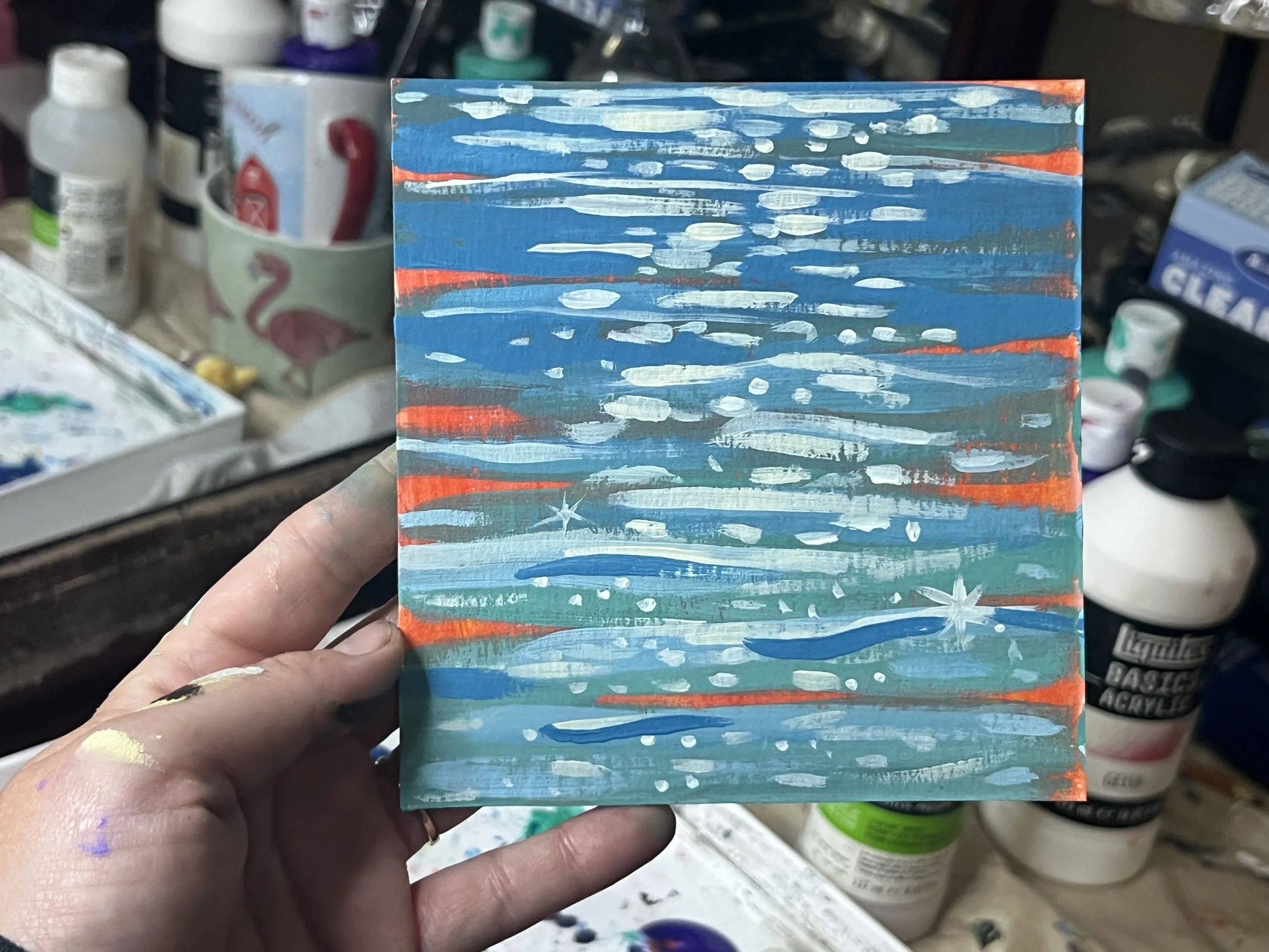 Ooooh I Love the Water 5x5 Original