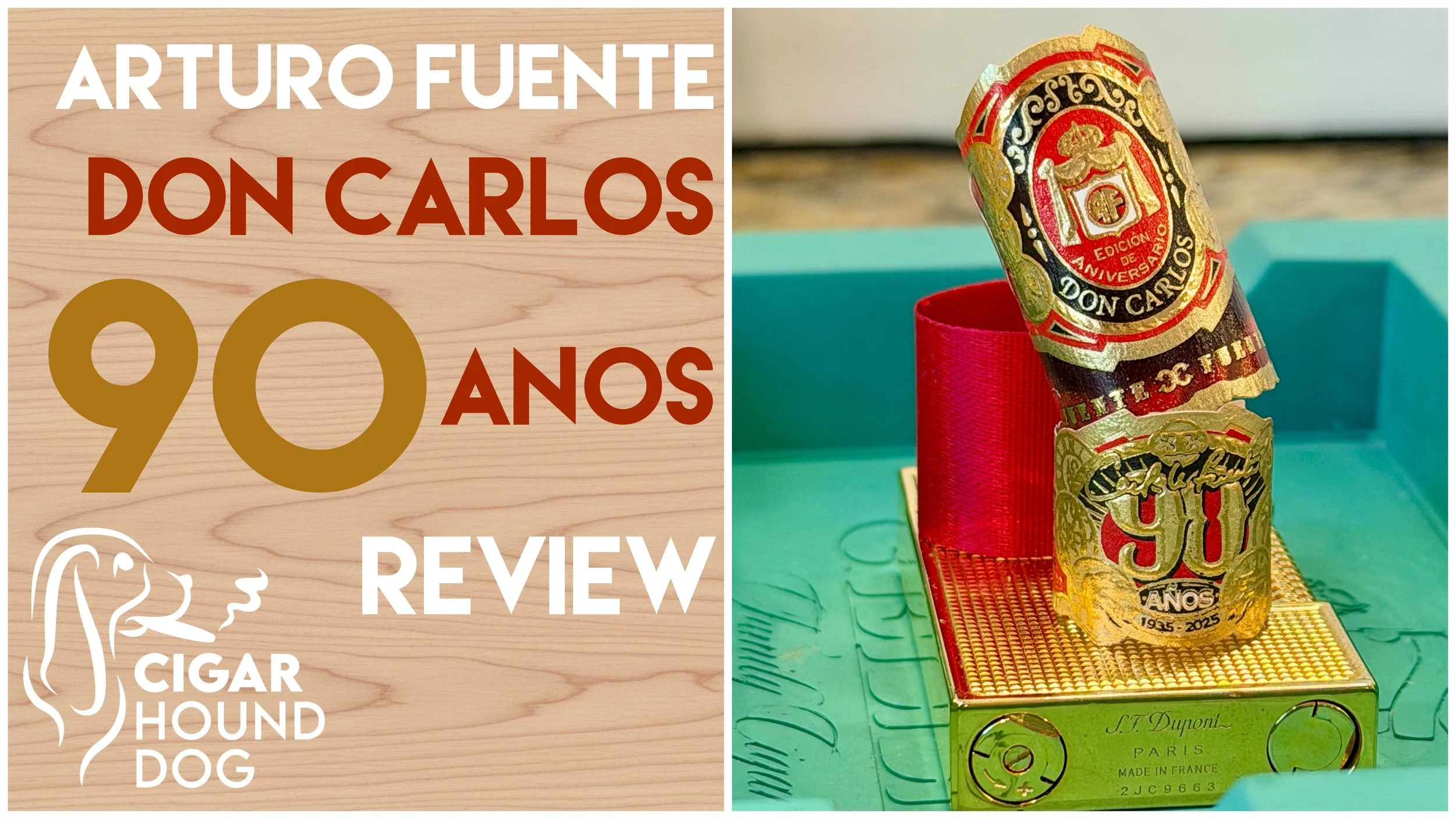 Arturo Fuente Don Carlos 90 Años Review