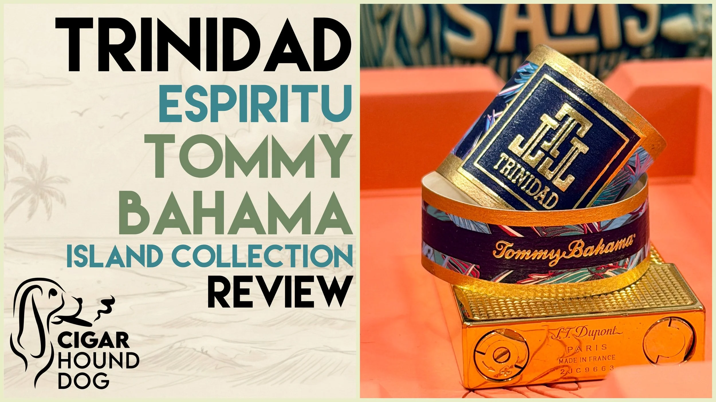 Trinidad Espiritu Tommy Bahama Island Collection Cigar Review