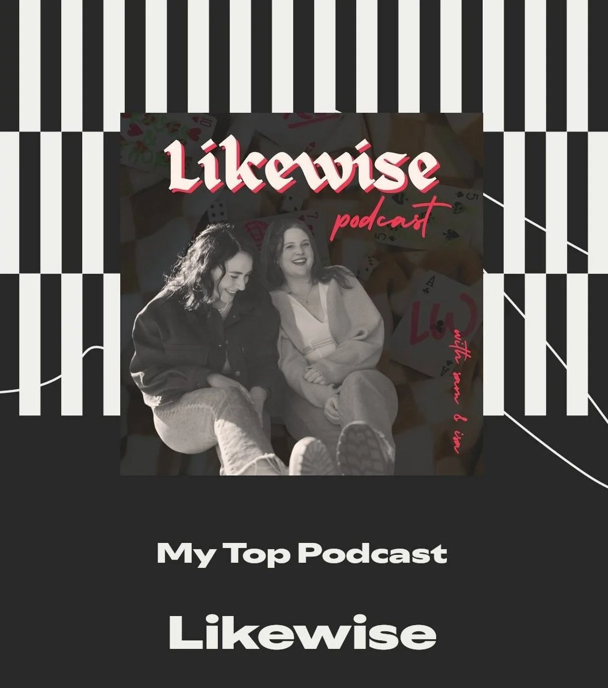 If you know us, you know how much we look forward to wrapped season! And if you didn&rsquo;t know, our sweet friend Sydney form @talkwordypod played a huge role in us finally returning to Likewise after 6 months off 🥹 she inspired us to start record