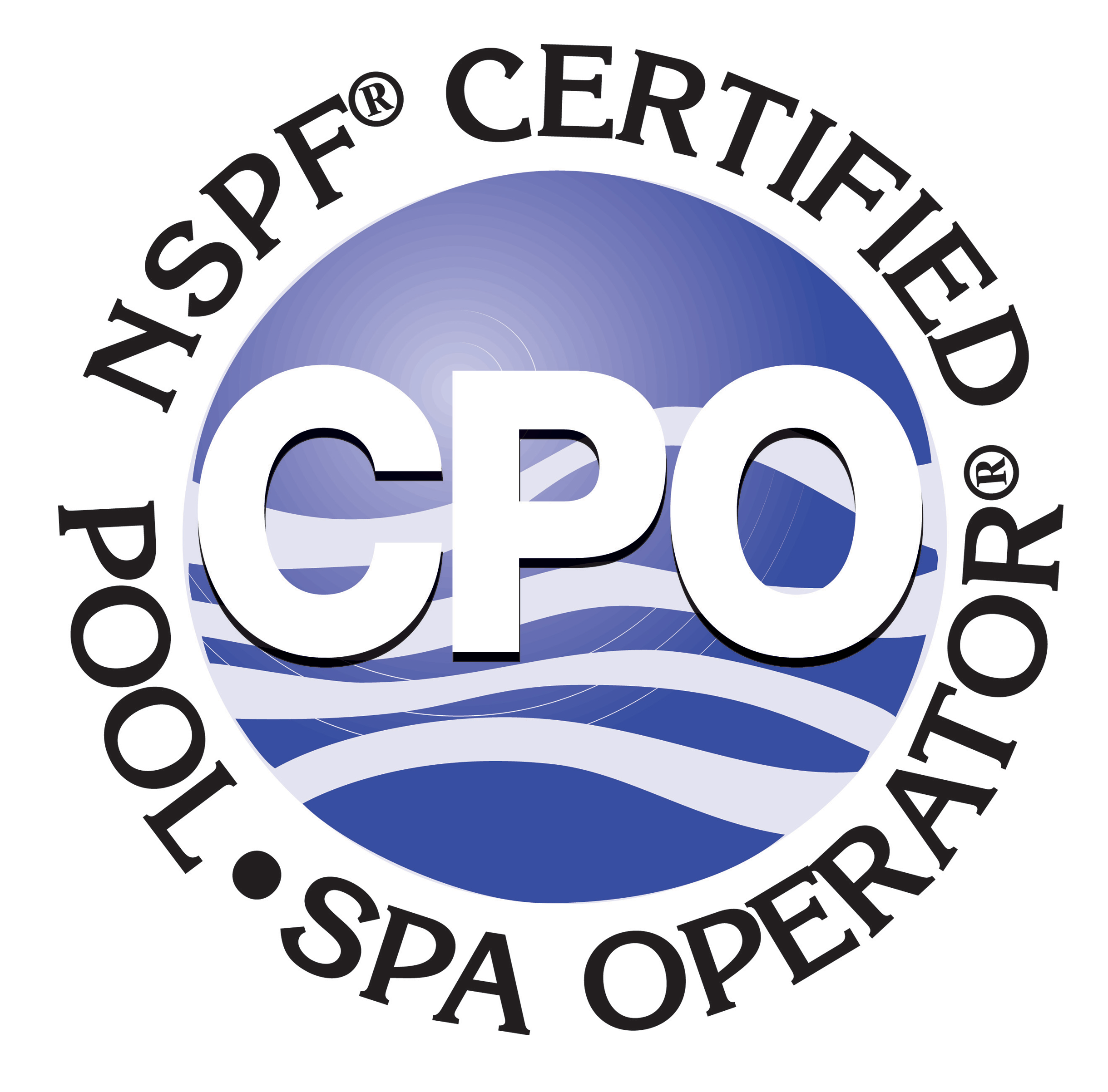 Certified Pool Operator (CPO) badge