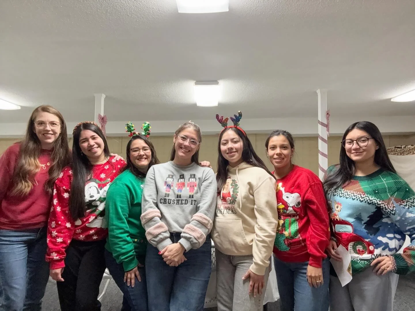 Our cookie exchange today was a blast 🍪🎄 Everyone wore their Christmas sweaters and we shared cookies and milk with the kiddos. We are embracing JOY advent this week as we await the birth of our Savior 🙏🏼❤️