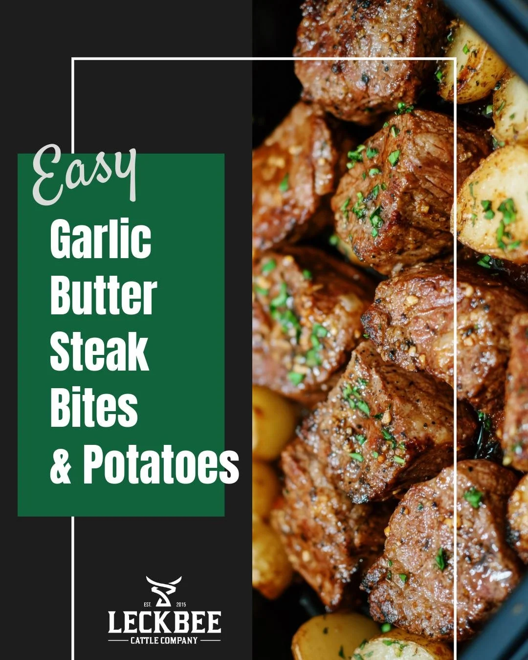 One of the best things about this recipe? It works with just about any steak you have in the freezer. 🥩

Sirloin, ribeye, New York strip, even tenderloin if you're feeling fancy. Pair it with crispy potatoes and you've got an easy dinner that's big 