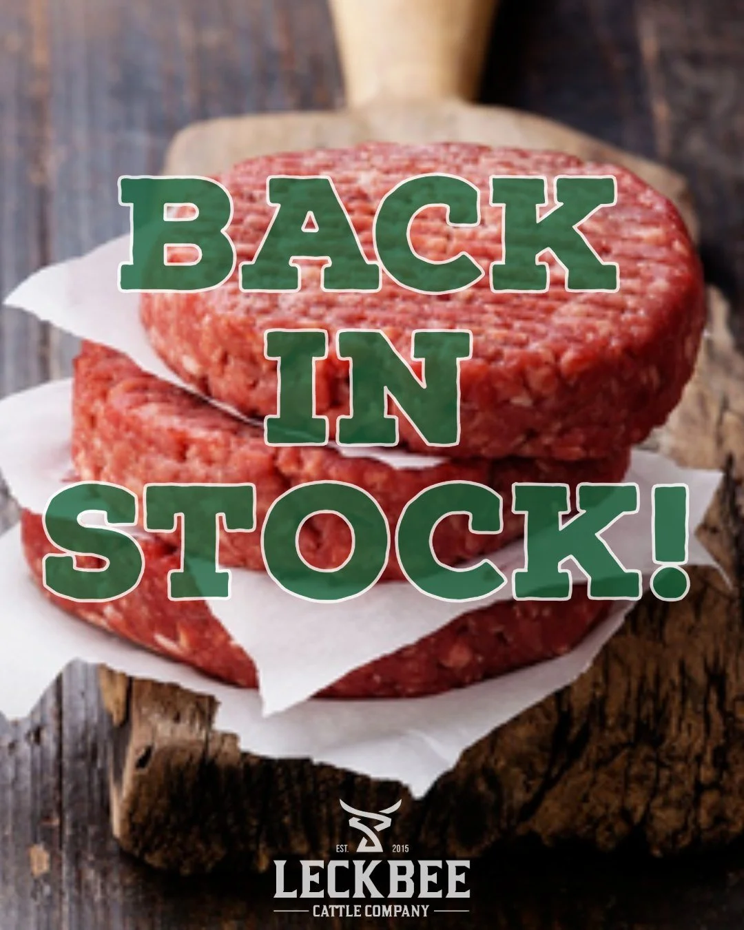 Burger Quarters Are Back! 🍔

If ground beef is one of the first things you run out of, this one's for you!

Our grain-finished burger quarters are available to reserve again! A great way to stock your freezer with the beef you reach for most, from t