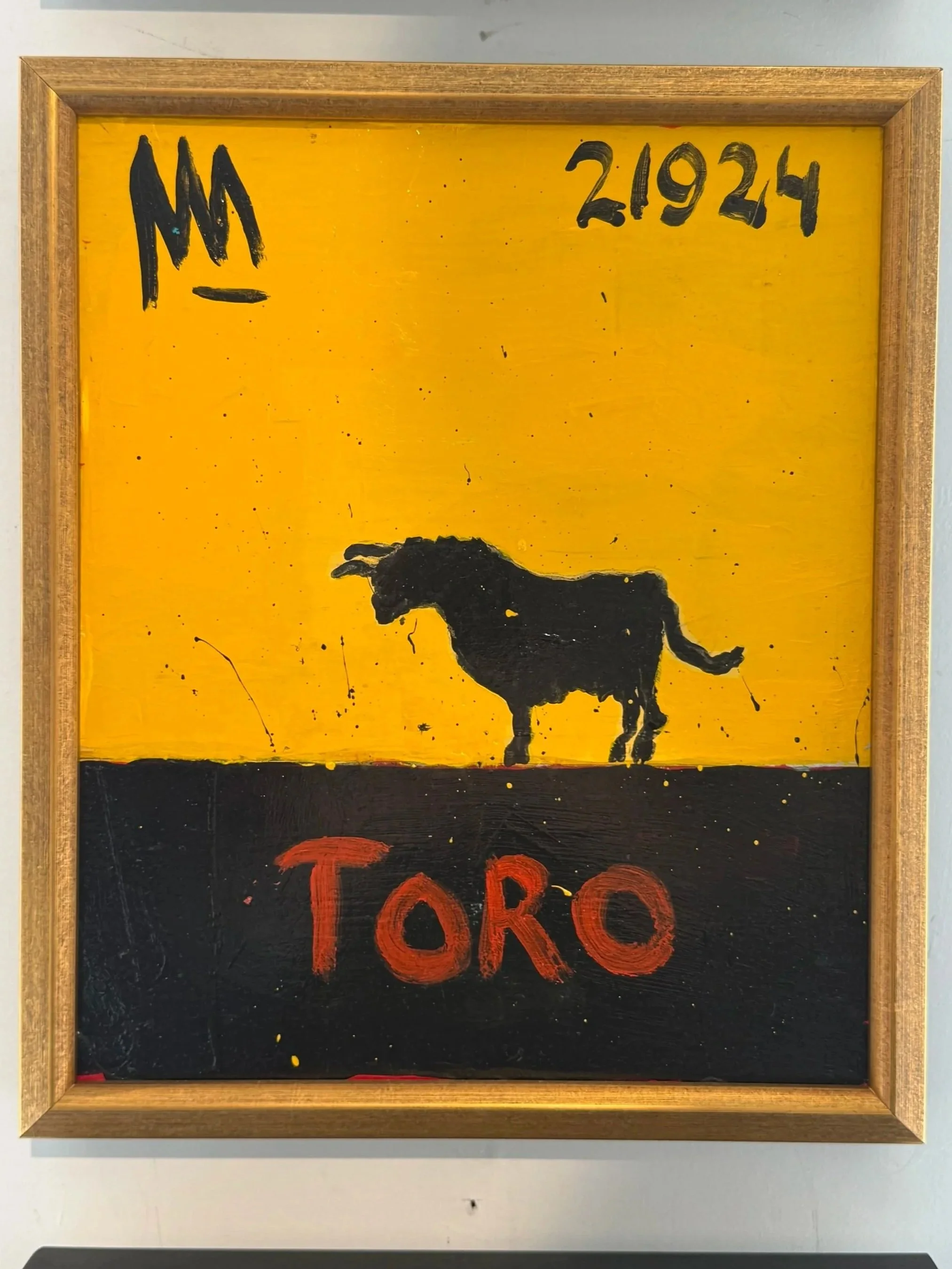   AVAILABLE
  Michael Snodgrass
  "Toro 8"
  12x10 framed
  acrylic oil on board
  $1600
