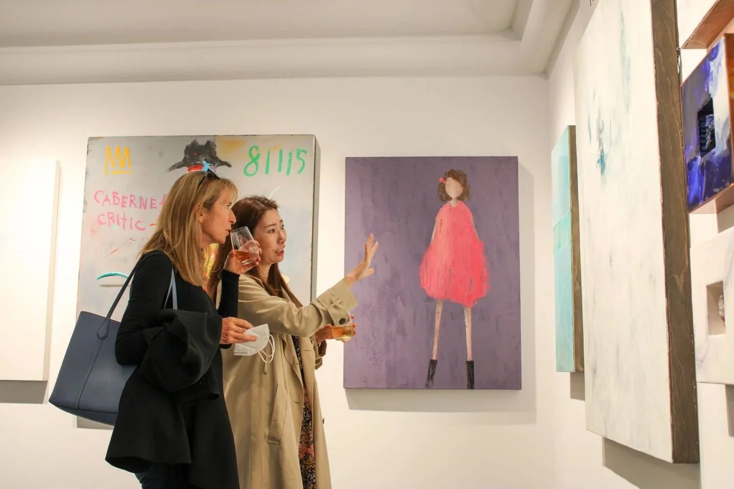 Exclusive art event and private reception at Monica Graham Fine Art in Carmel-by-the-Sea, featuring curated contemporary works and strategic advisory insights for modern collectors.